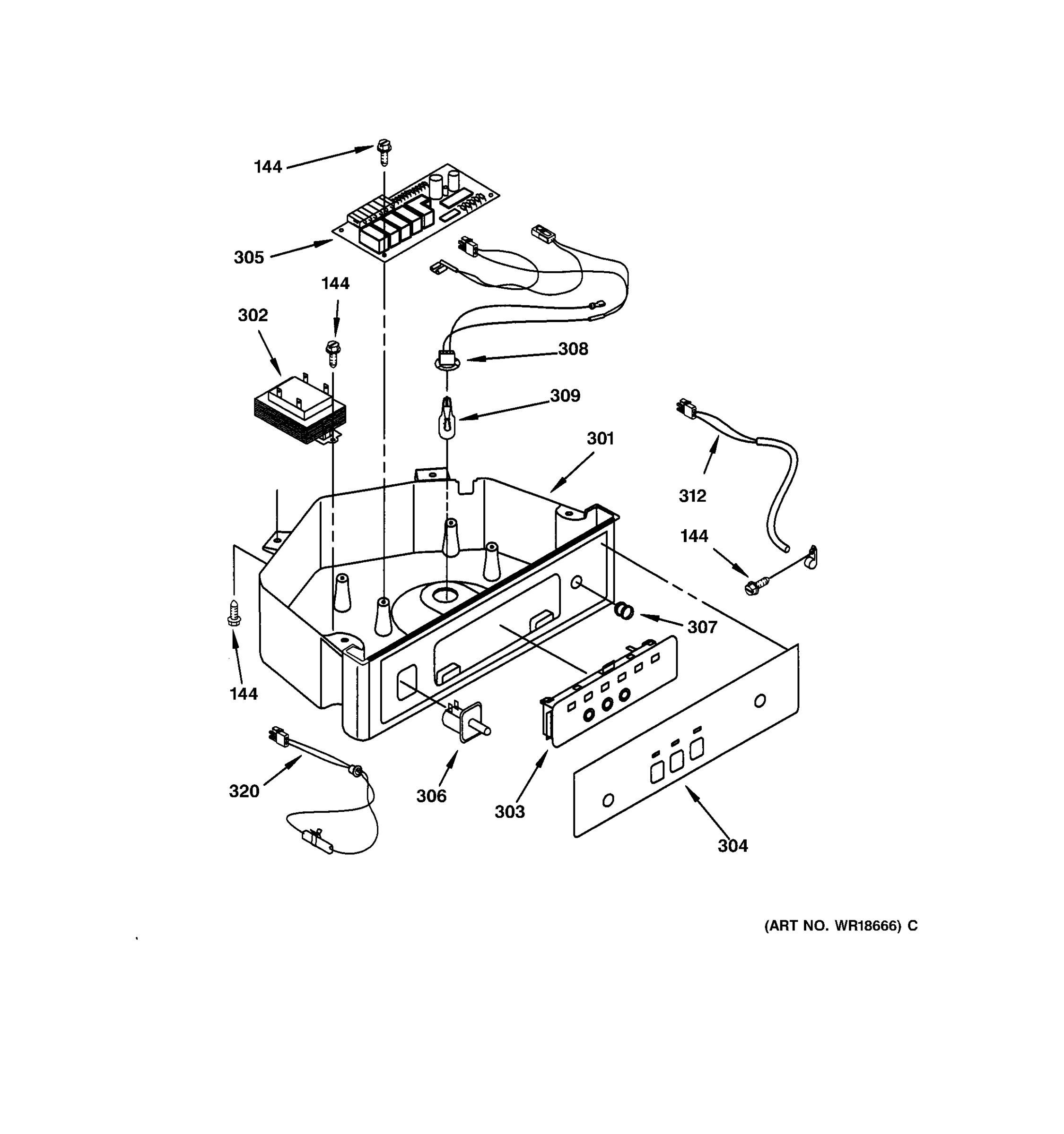CONTROL PANEL PARTS
