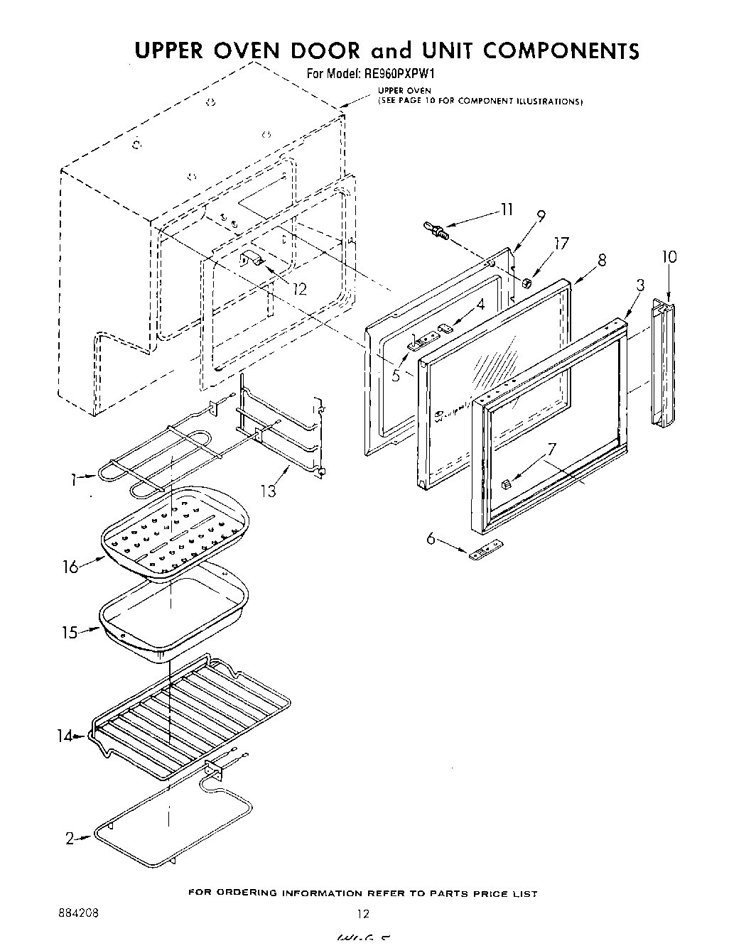 07 - UPPER OVEN DOOR AND UNIT