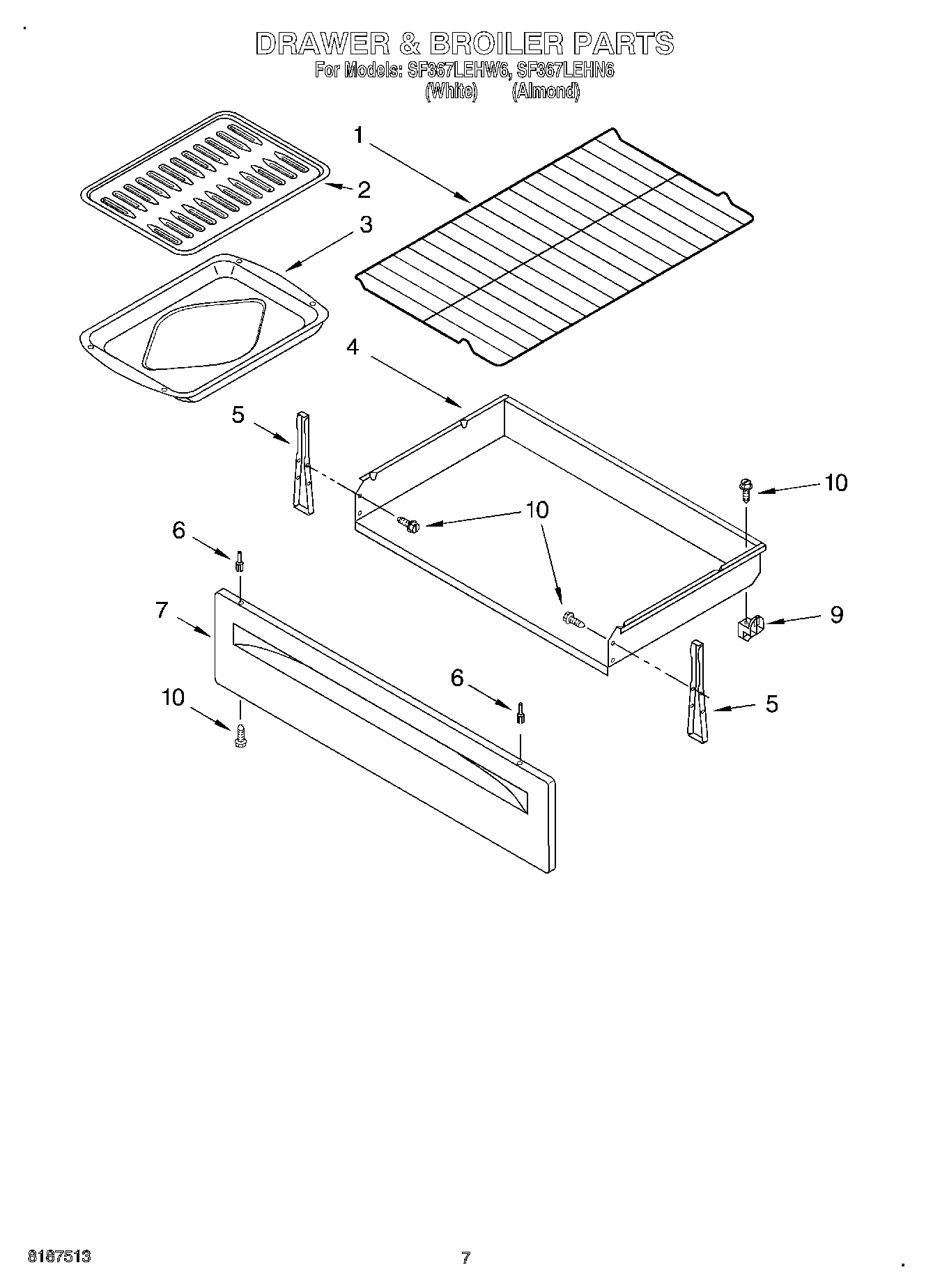 05 - DRAWER AND BROILER