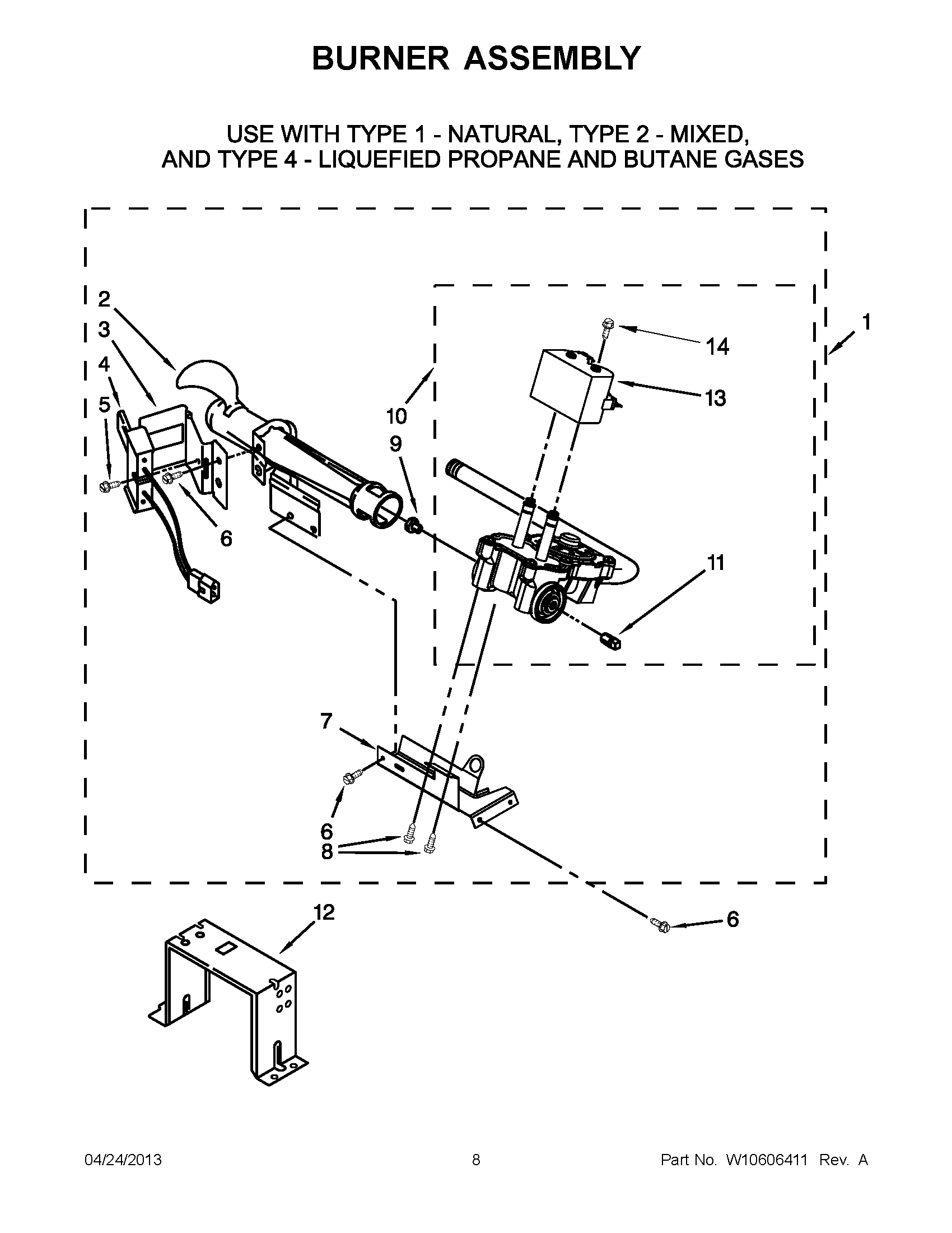 04 - BURNER ASSEMBLY