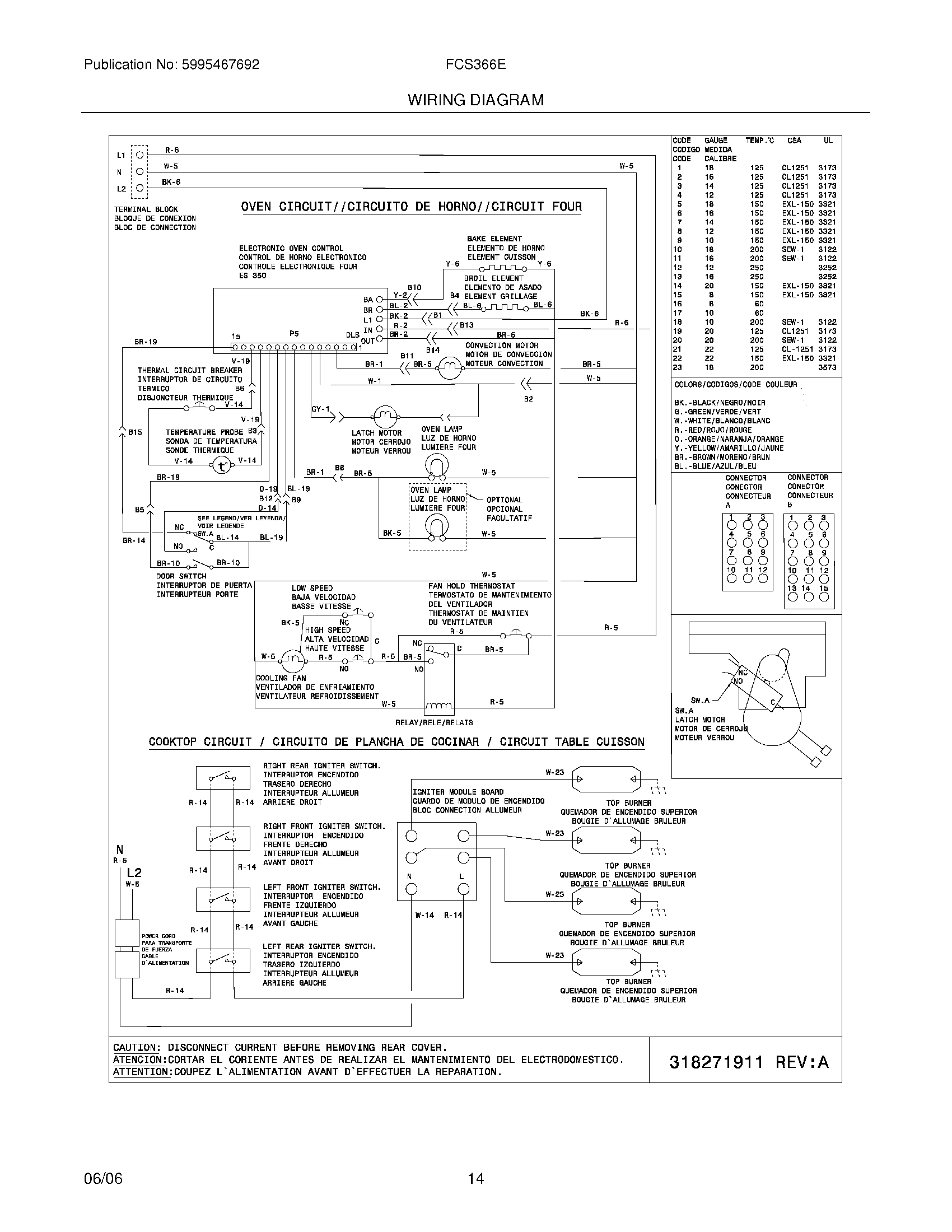 14 - WIRING DIAGRAM