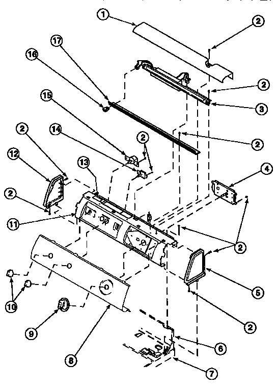 08 - GRAPHIC PANEL, CONTROL HOOD AND CONTROLS