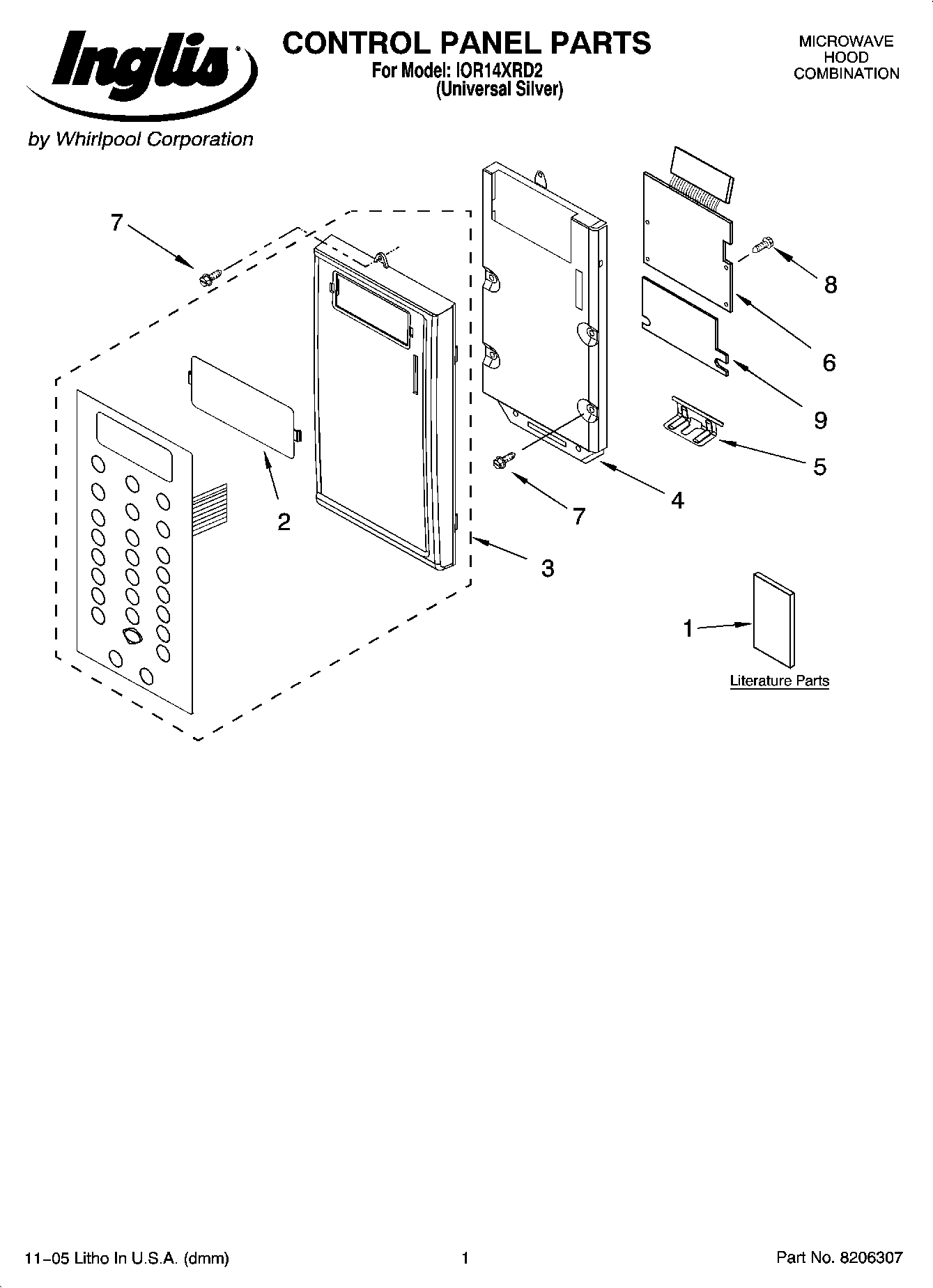 01 - CONTROL PANEL PARTS