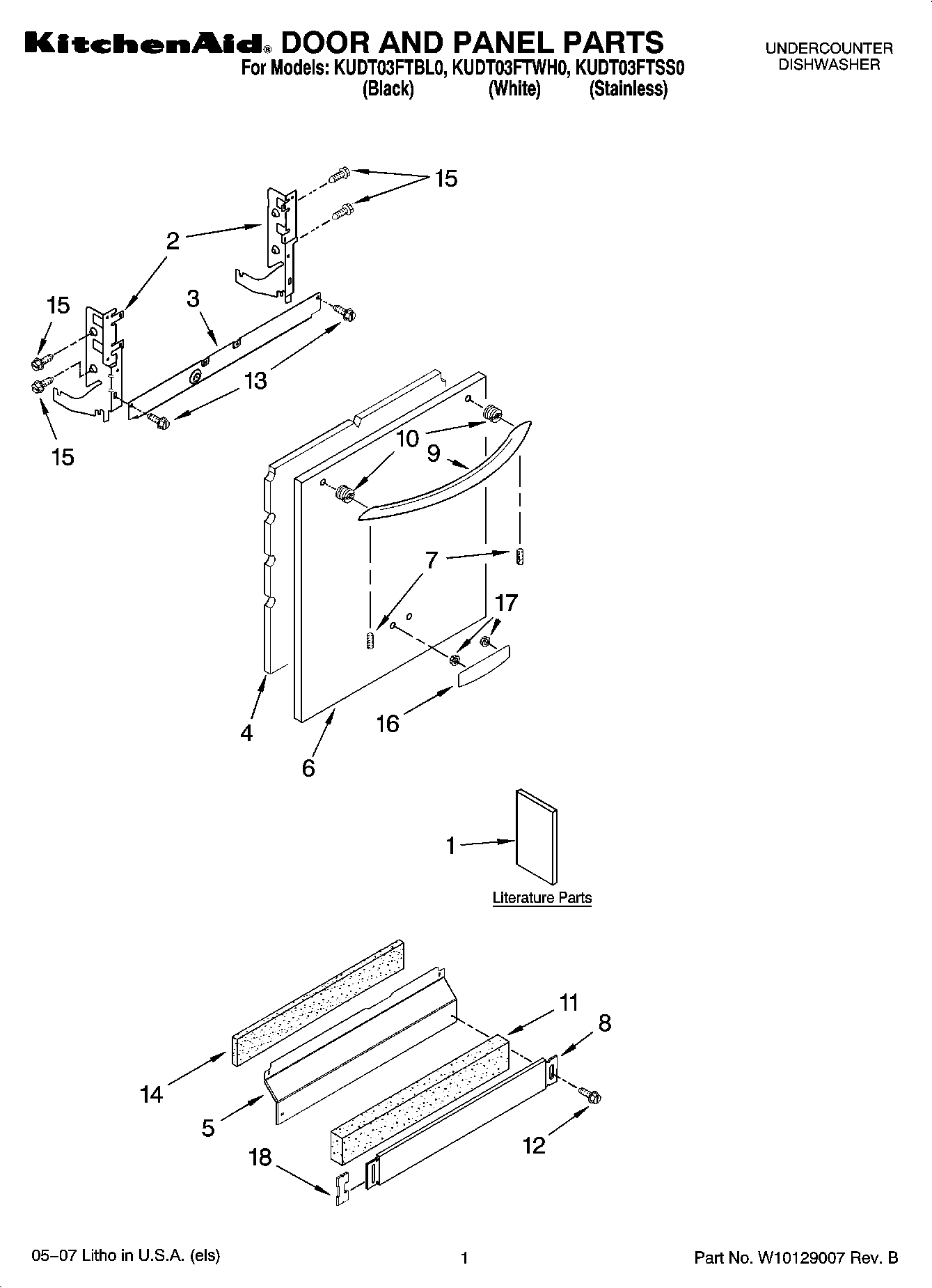 01 - DOOR AND PANEL PARTS