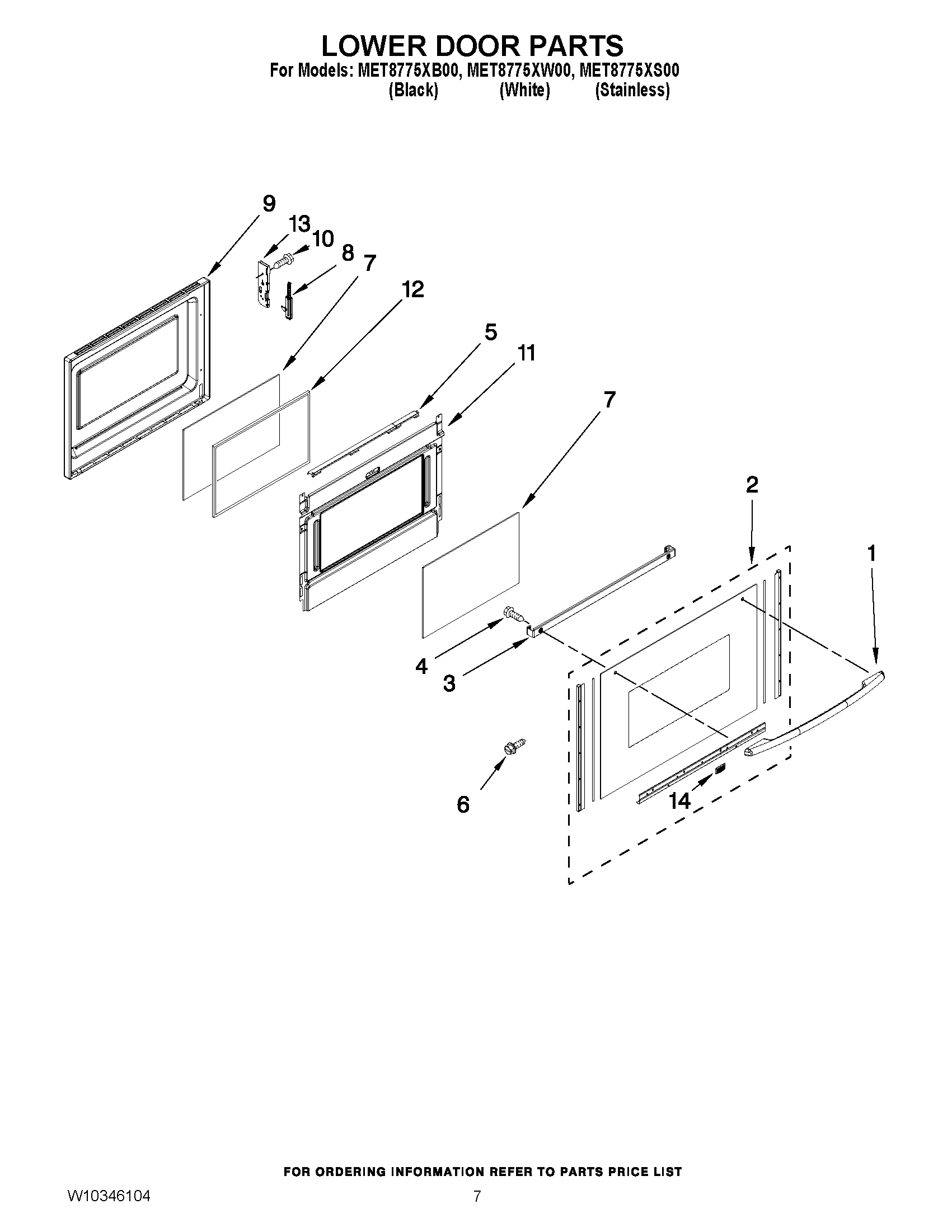 05 - LOWER DOOR PARTS