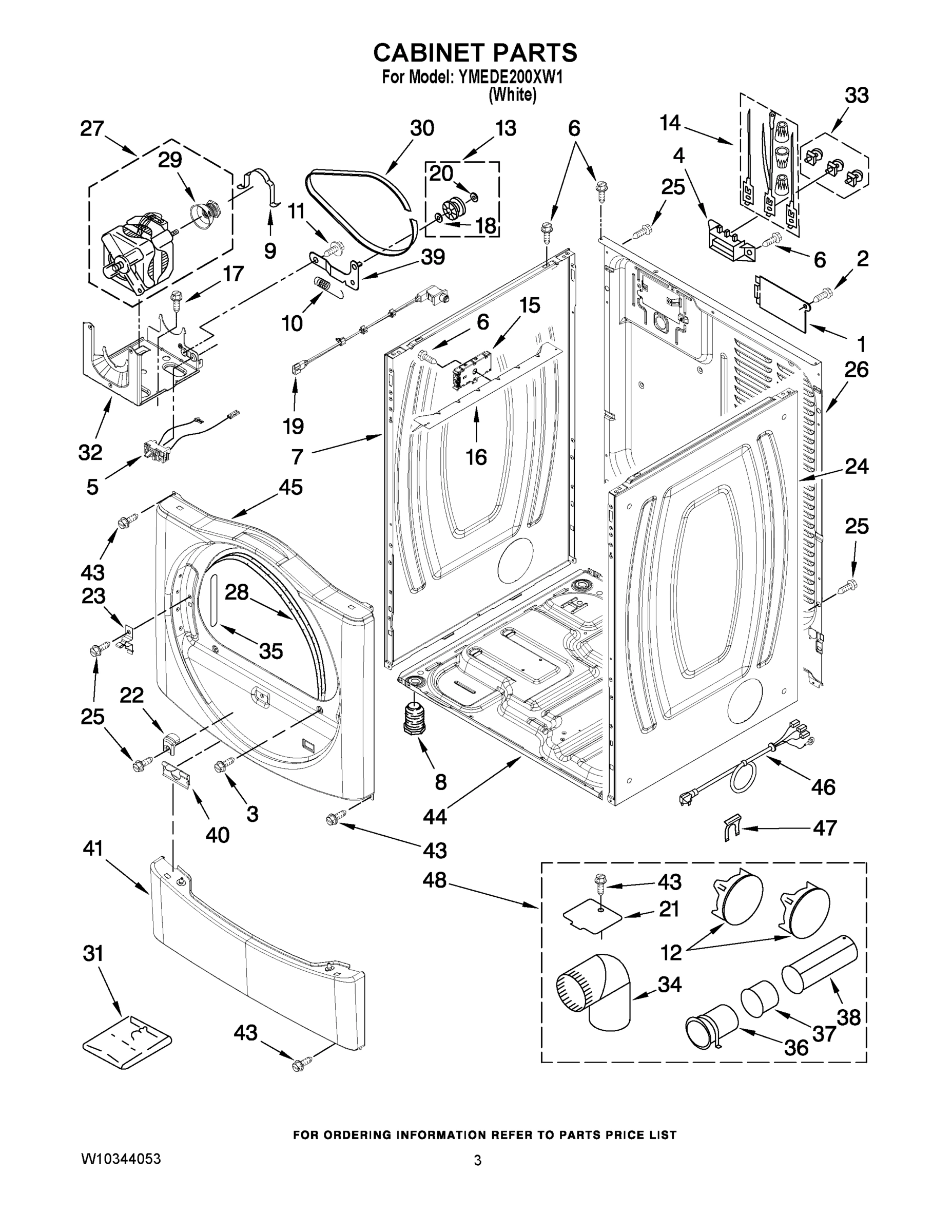 02 - CABINET PARTS