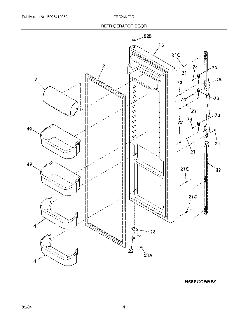05 - REFRIGERATOR DOOR