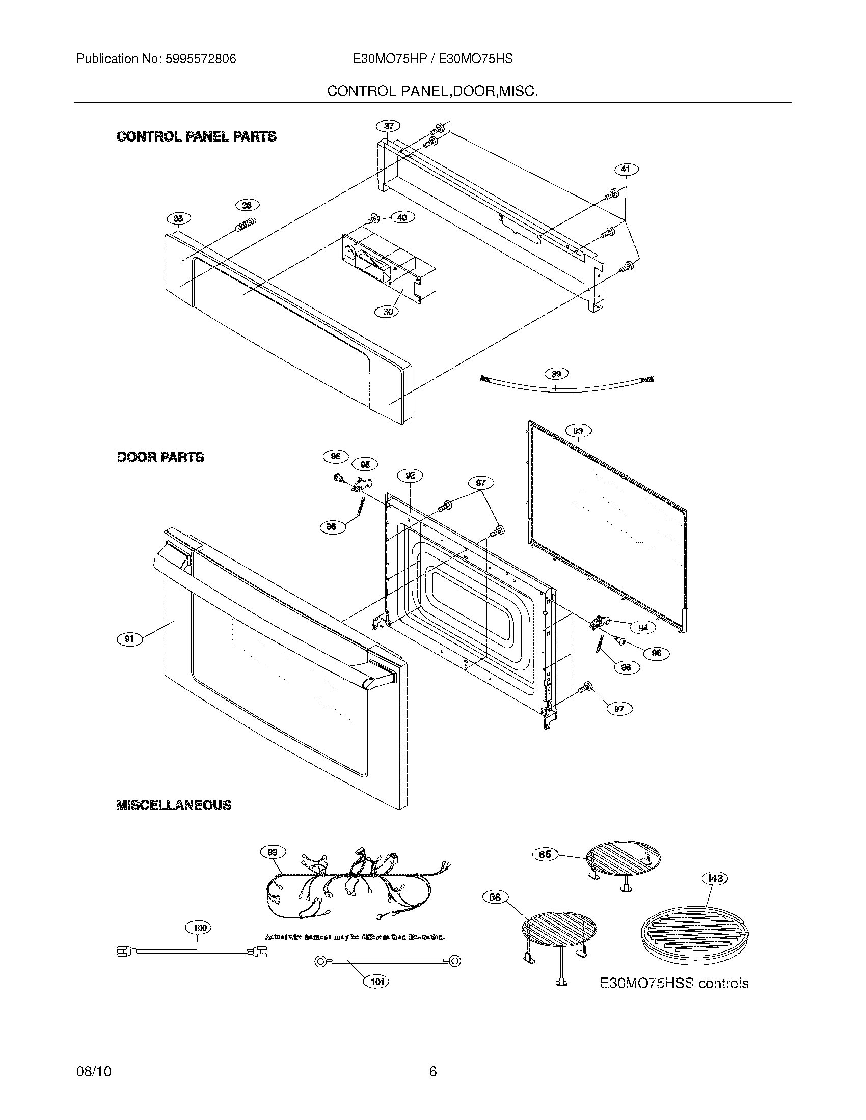 05 - CONTROL PANEL, DOOR, MISCELLANEOUS