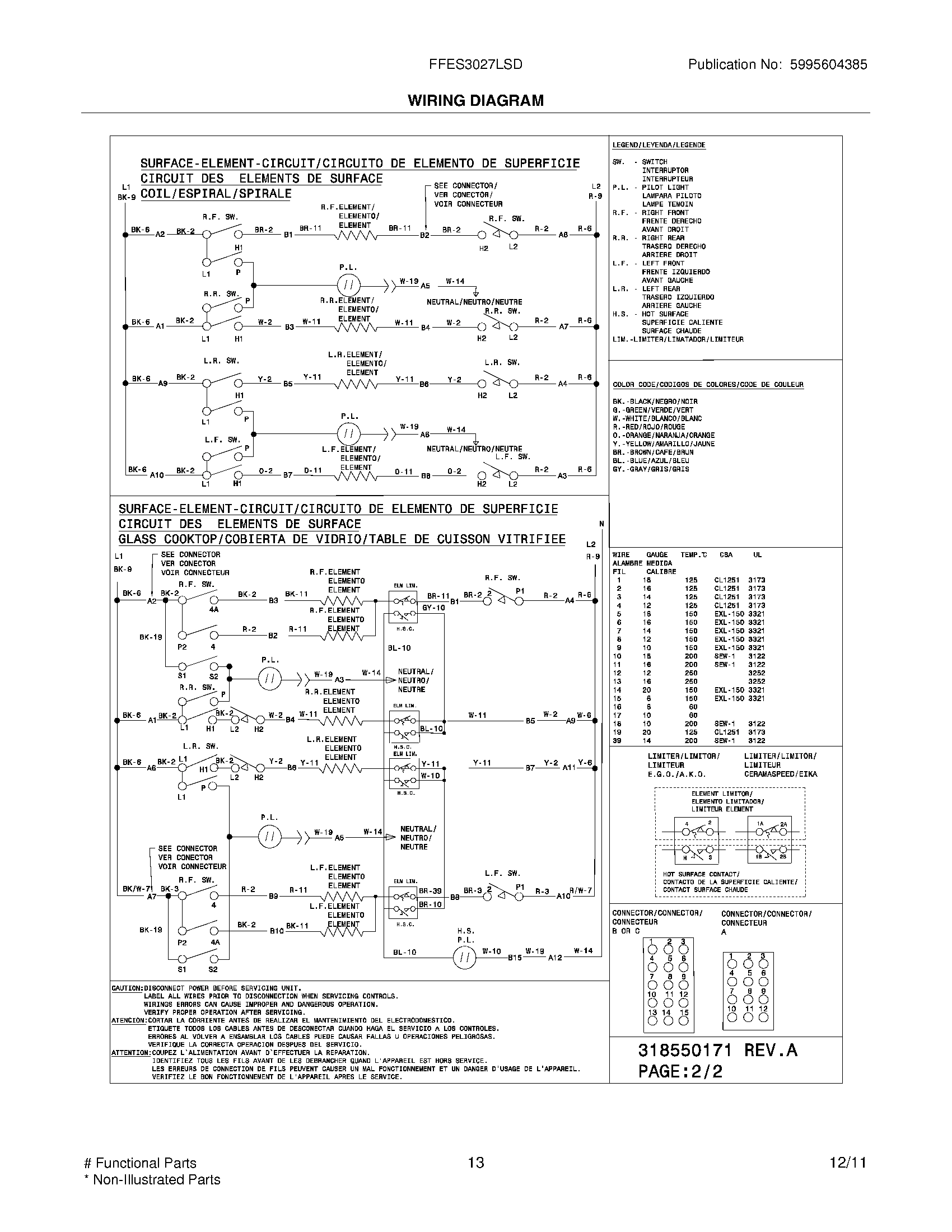 13 - WIRING DIAGRAM