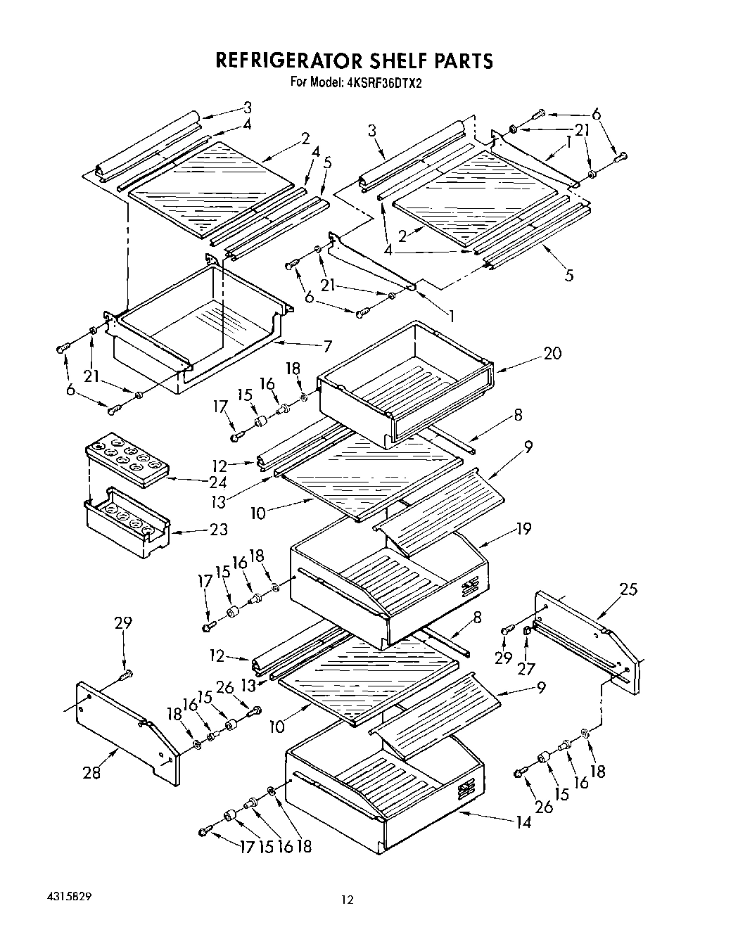 08 - REFRIGERATOR SHELF