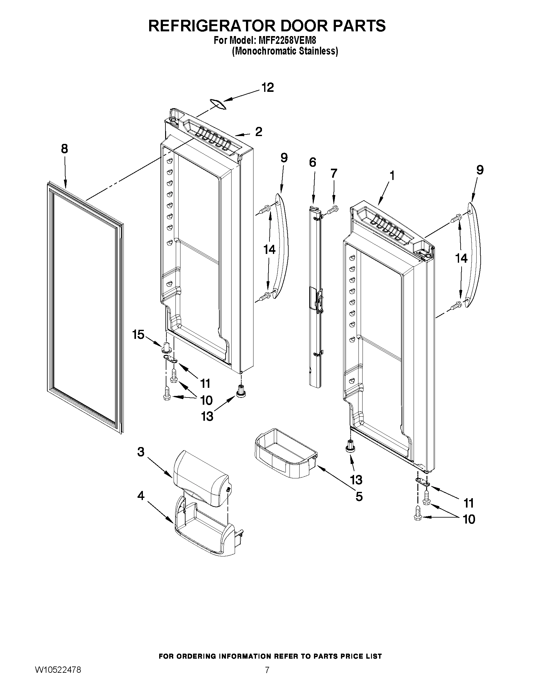 05 - REFRIGERATOR DOOR PARTS