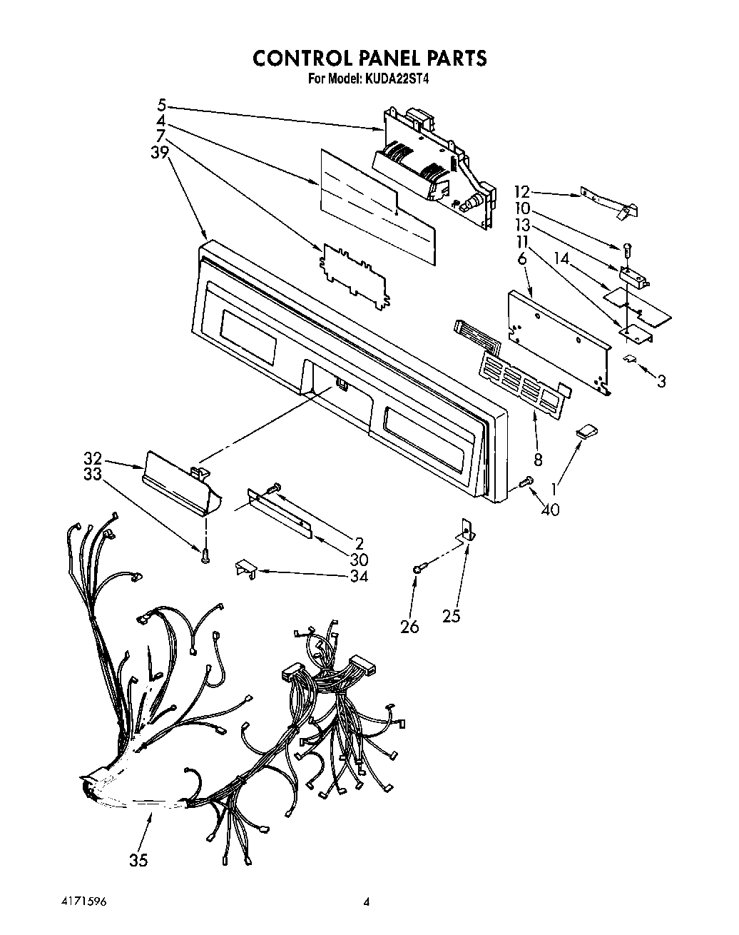04 - CONTROL PANEL, LIT/OPTIONAL
