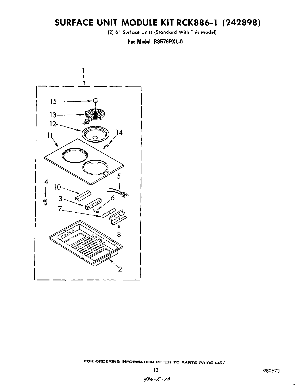 09 - SURFACE UNIT RCK 886-1 (242898)