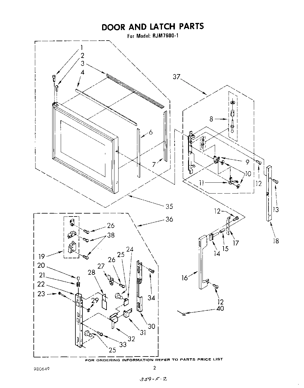 02 - DOOR AND LATCH