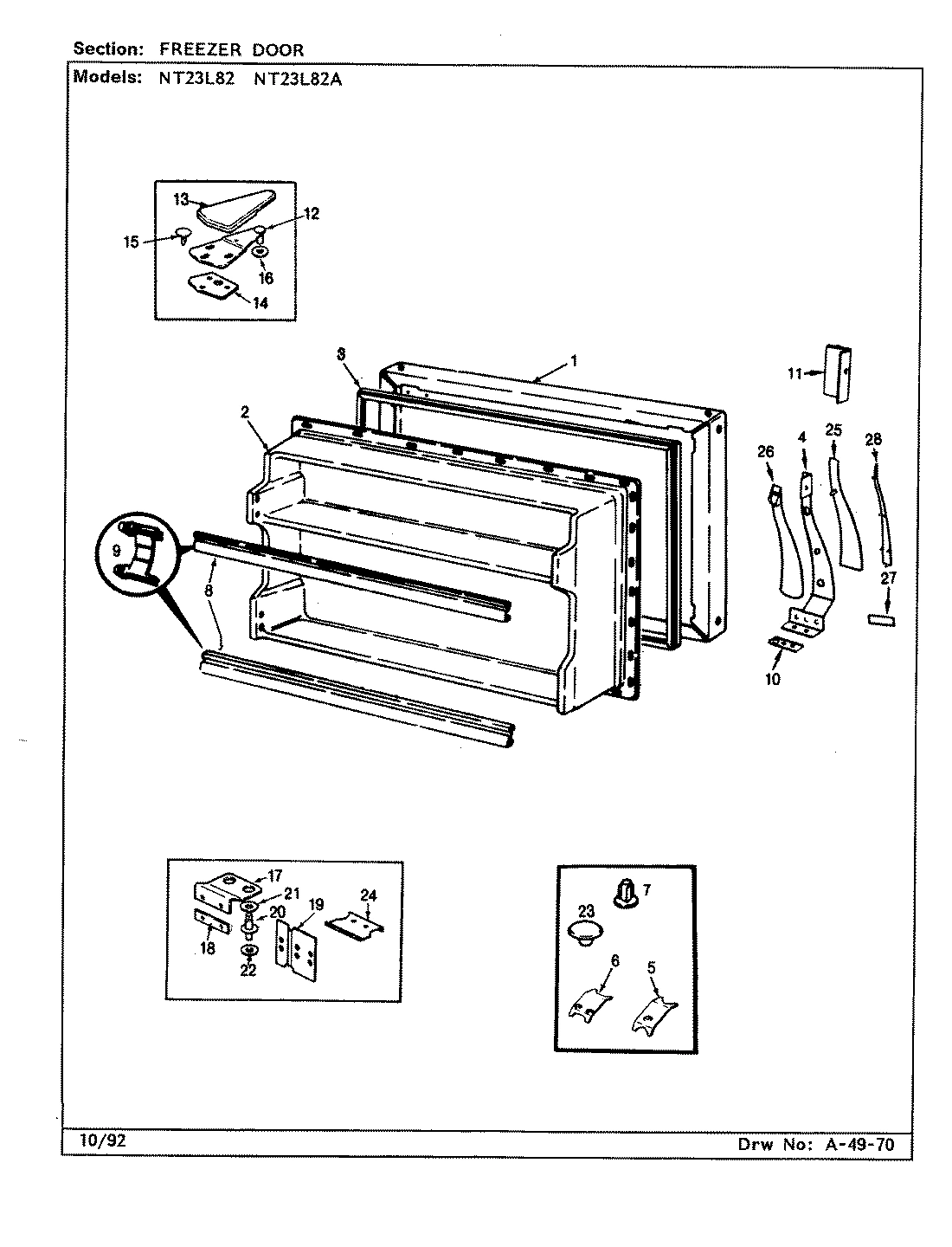 02 - FREEZER DOOR