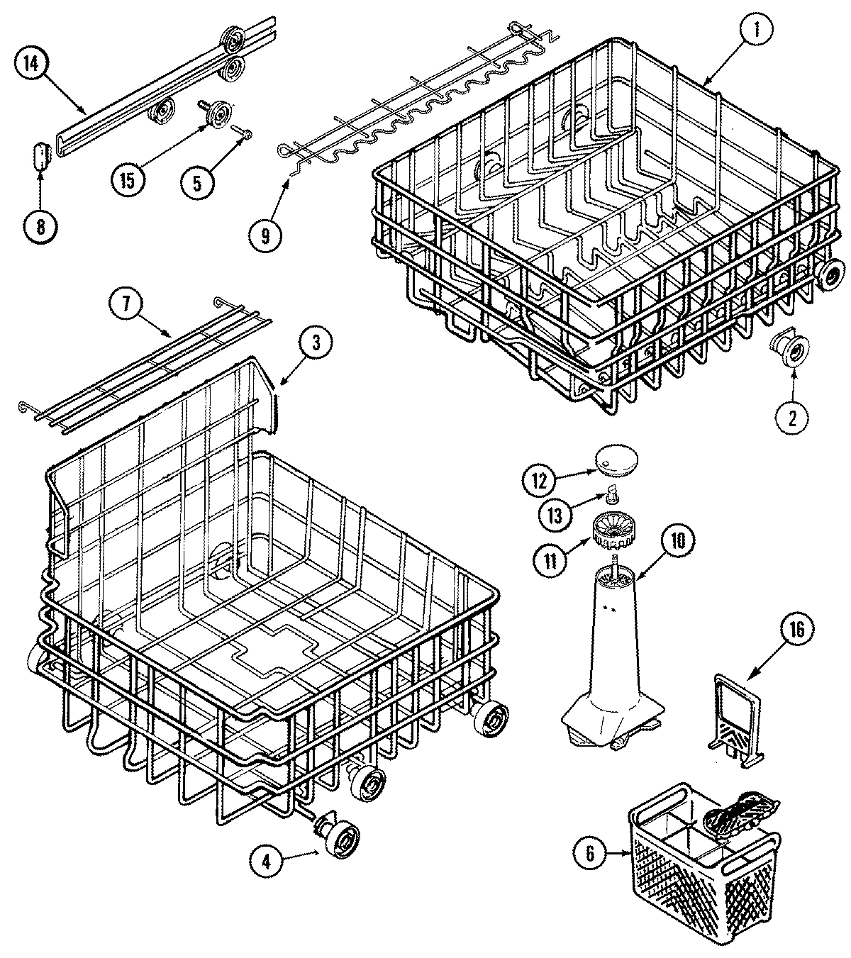 05 - TRACK & RACK ASSEMBLY