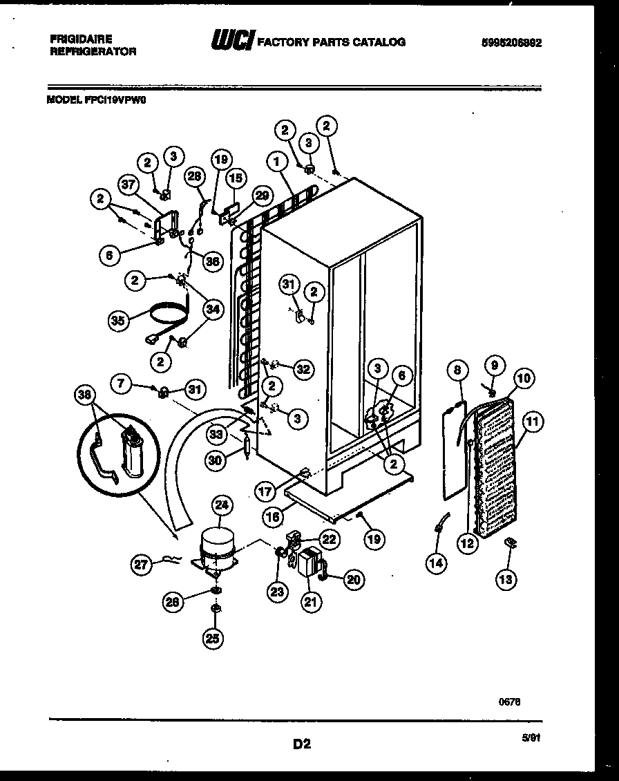 07 - SYSTEM AND AUTOMATIC DEFROST PARTS