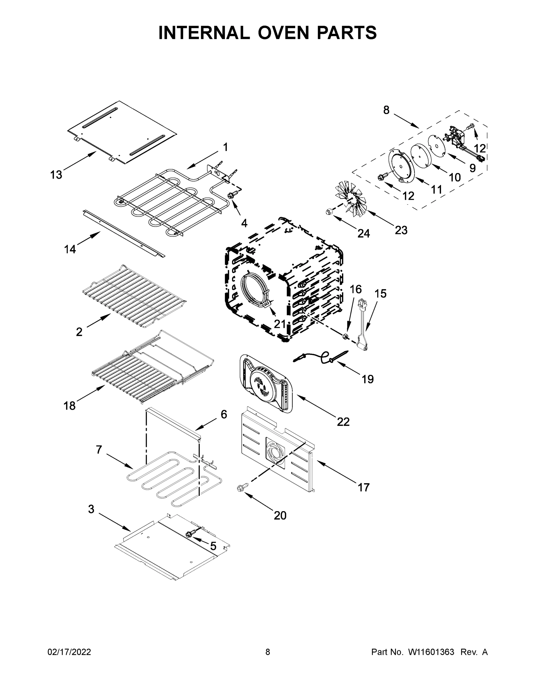 05 - INTERNAL OVEN PARTS