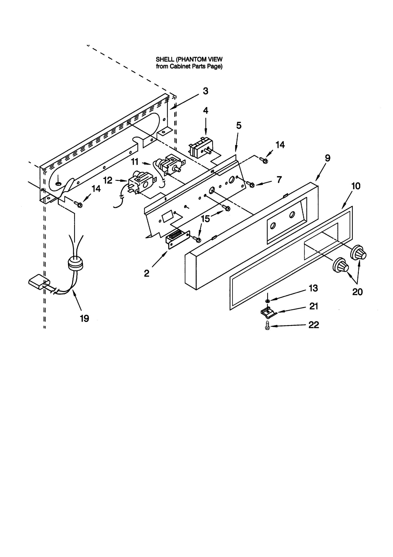 ESCUTCHEON AND CONTROL