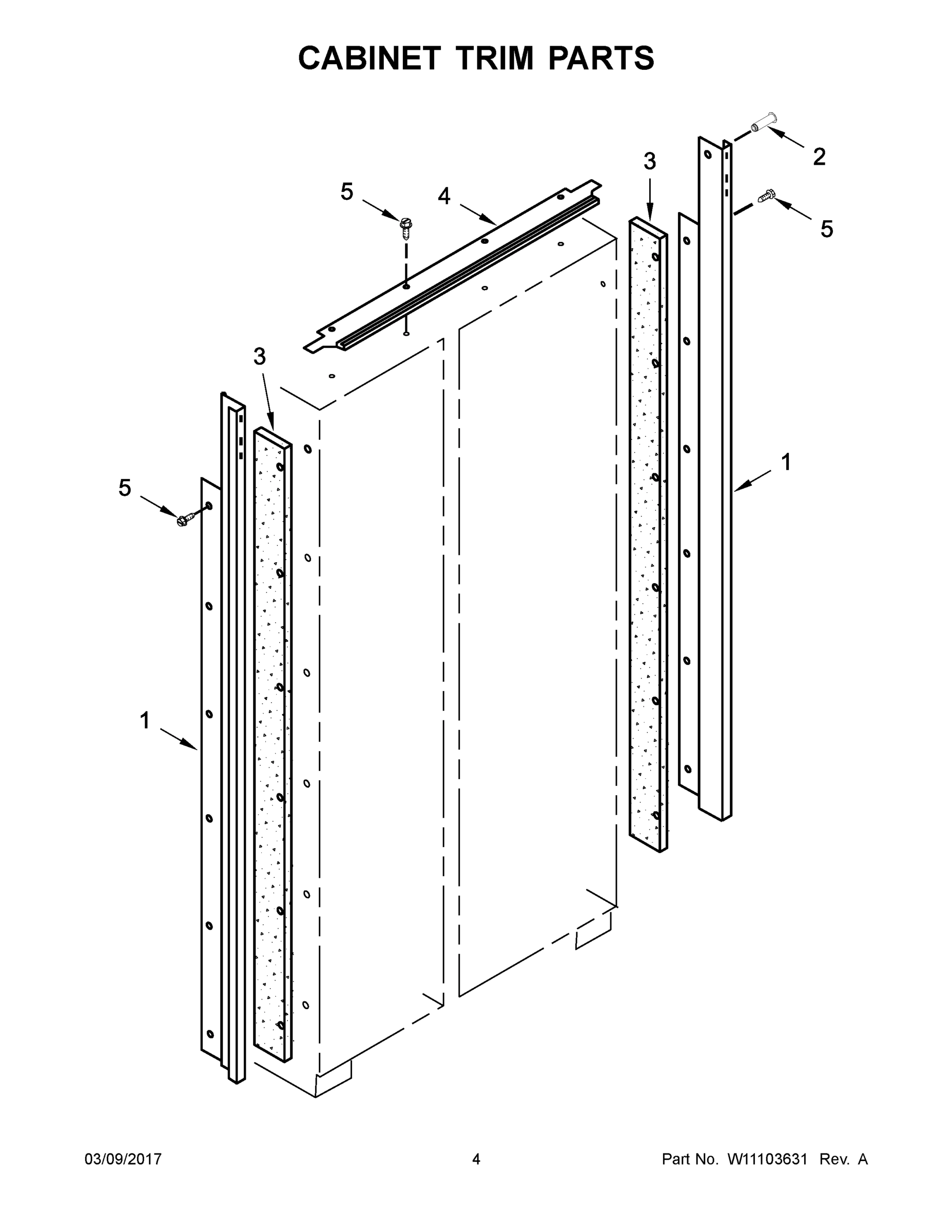 03 - CABINET TRIM PARTS
