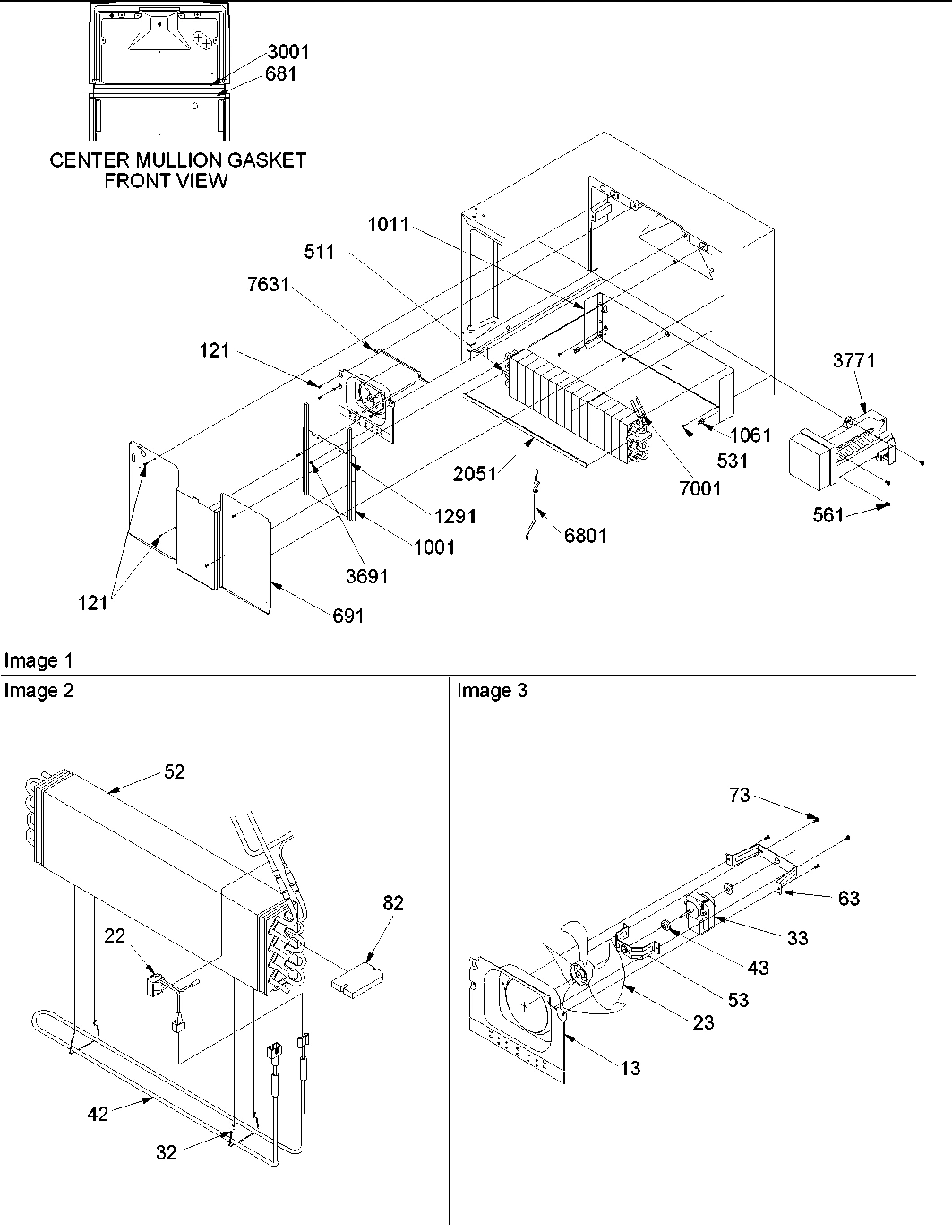 06 - Evaporator & Fan Motor Assy