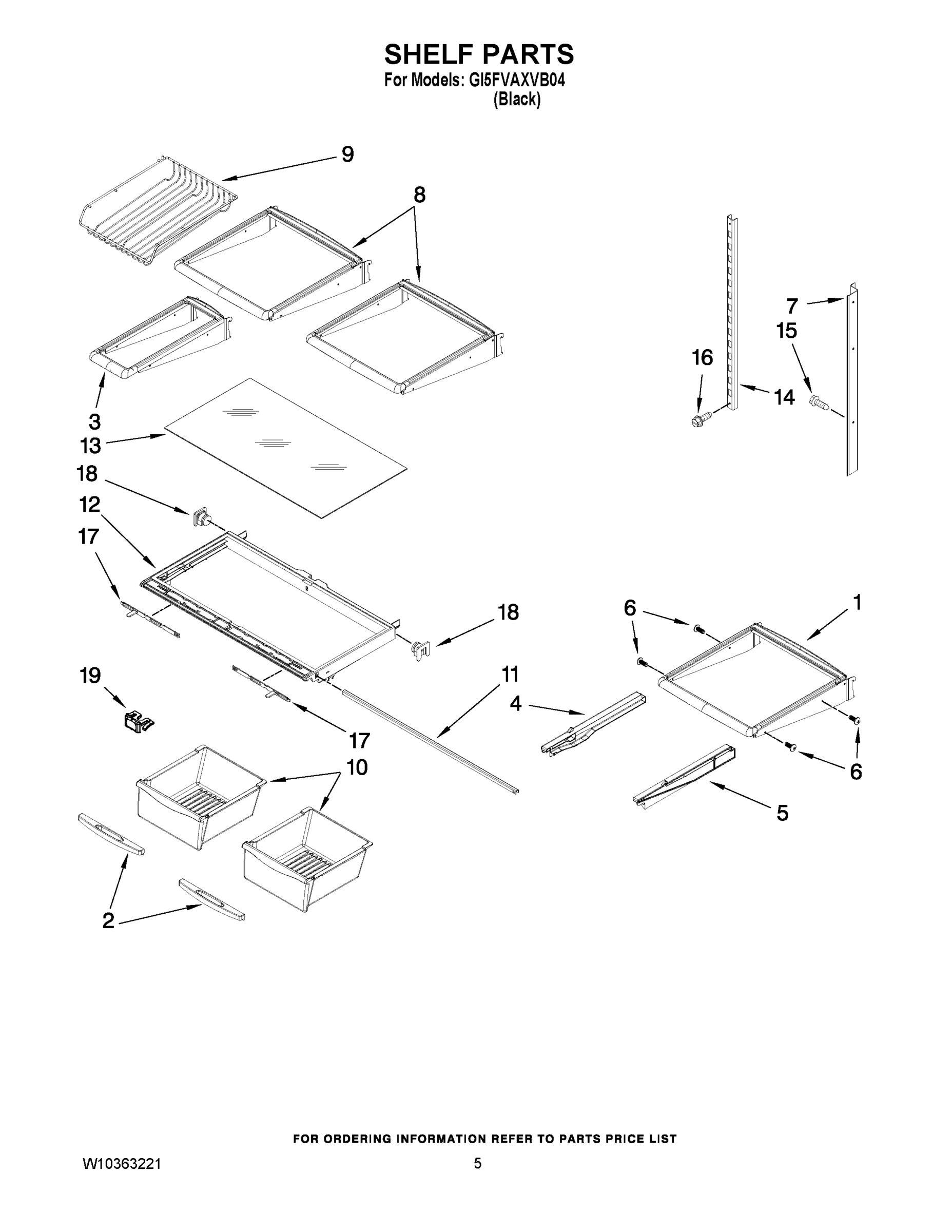 03 - SHELF PARTS