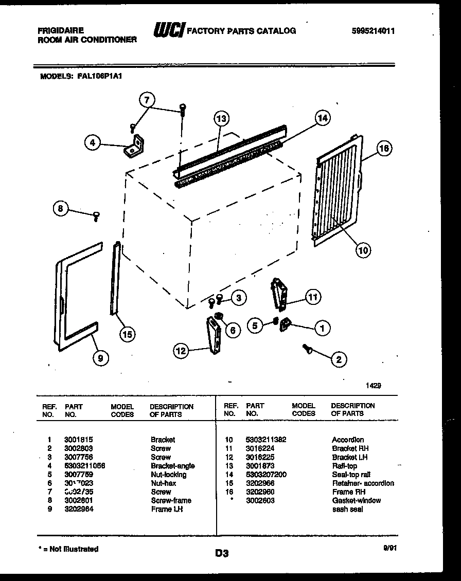 07 - WINDOW MOUNTING PARTS
