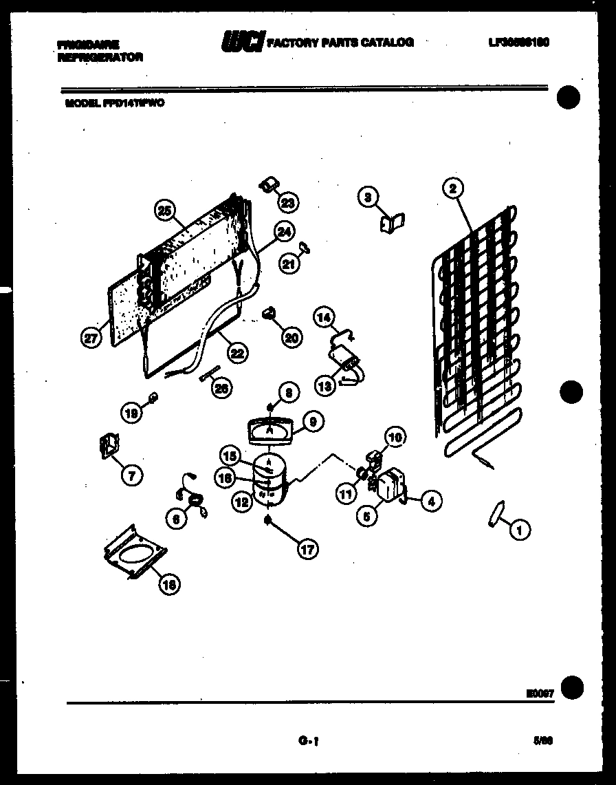 04 - SYSTEM AND AUTOMATIC DEFROST PARTS
