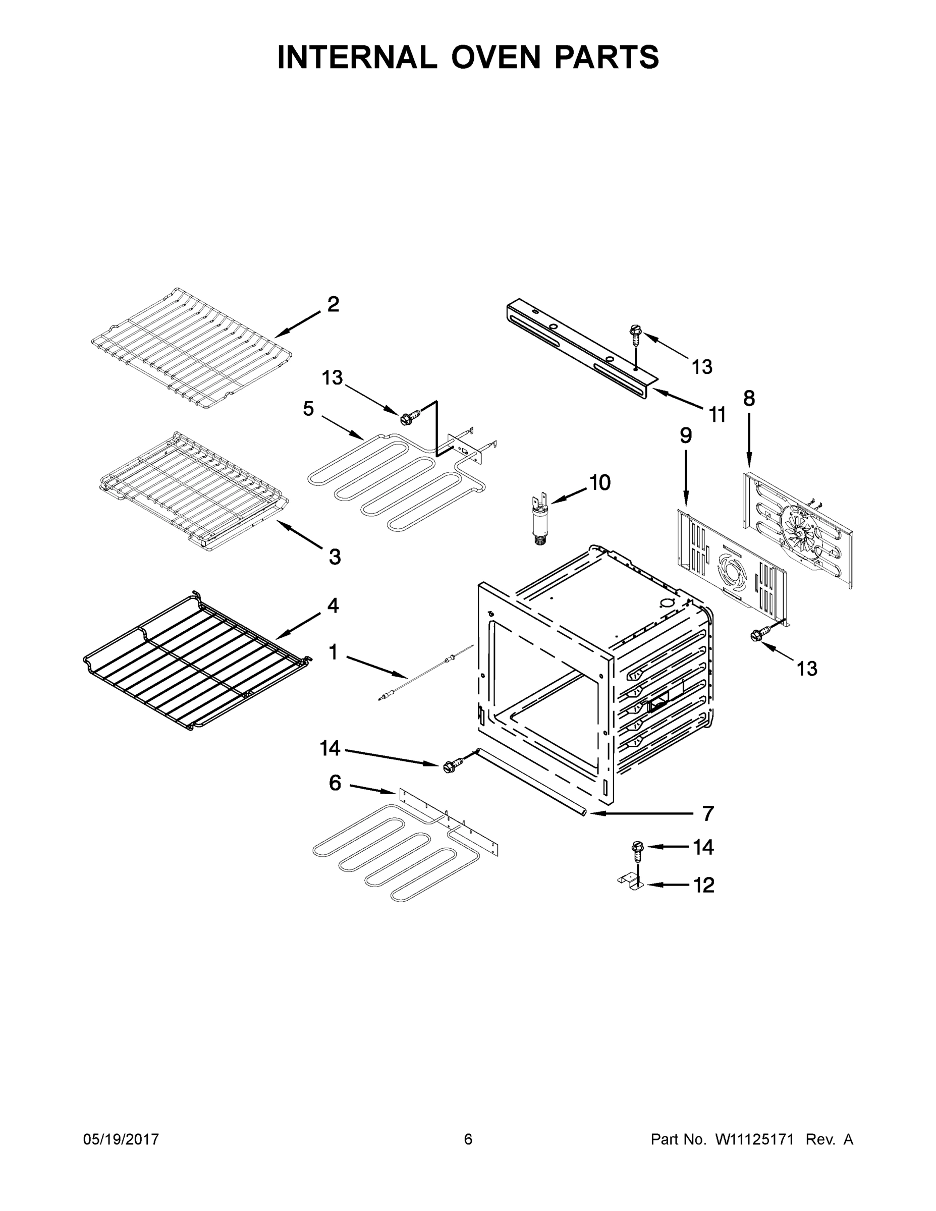 04 - INTERNAL OVEN PARTS