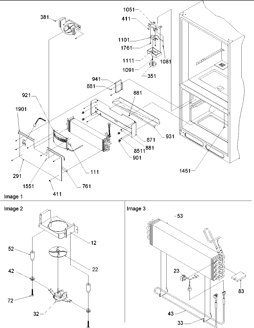 05 - Evaporator & Freezer Control Assy