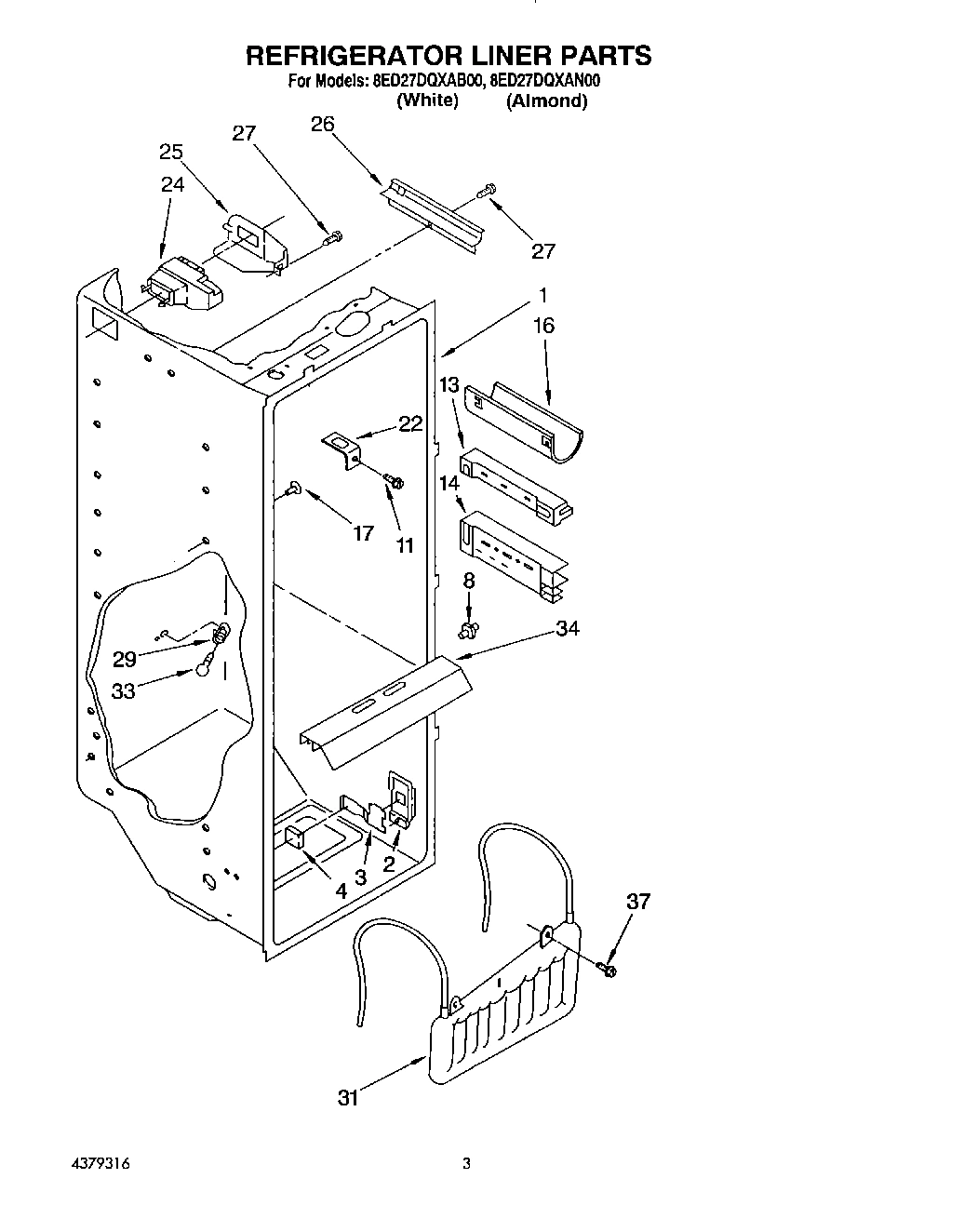 02 - REFRIGERATOR LINER