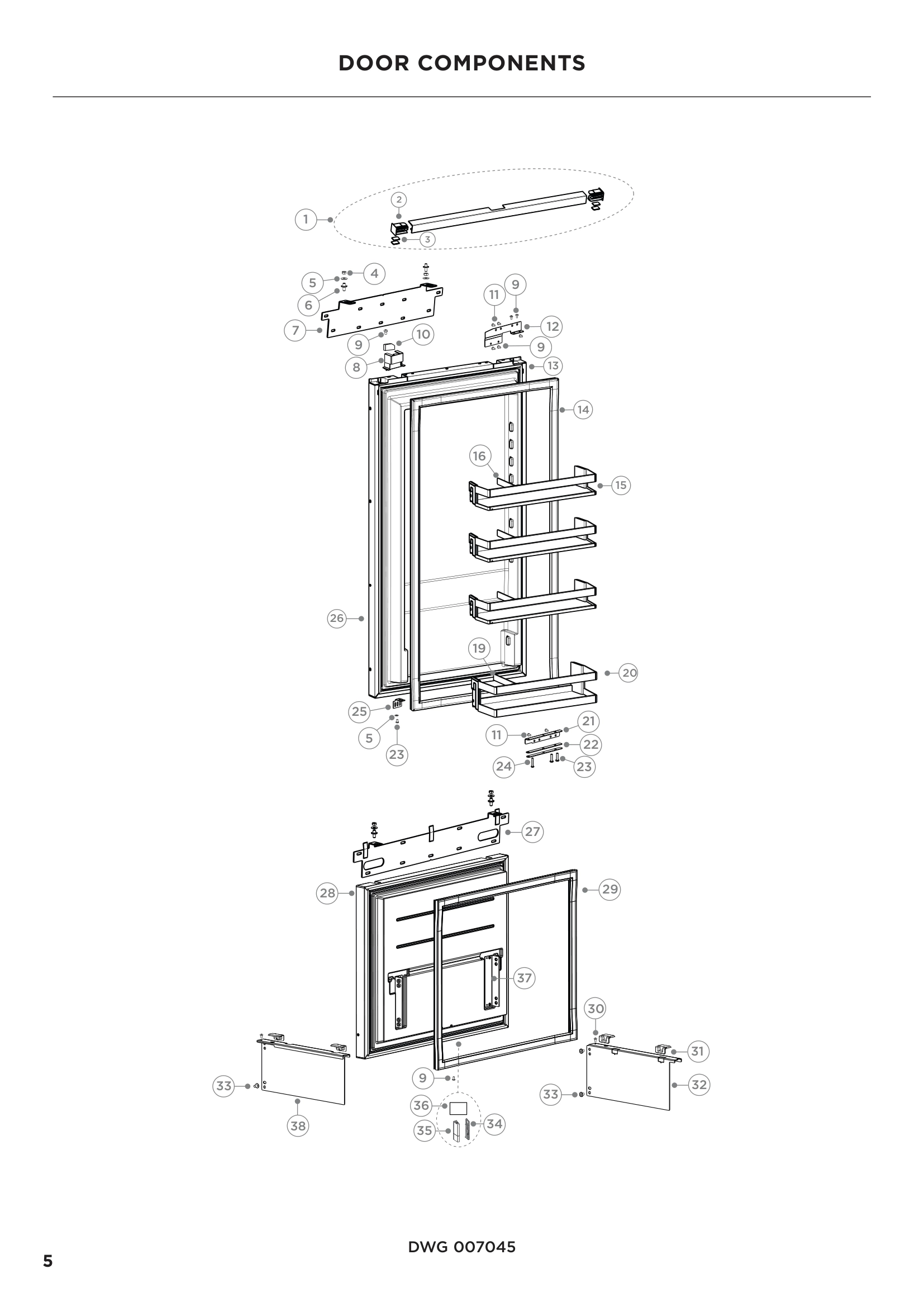 DOOR COMPONENTS