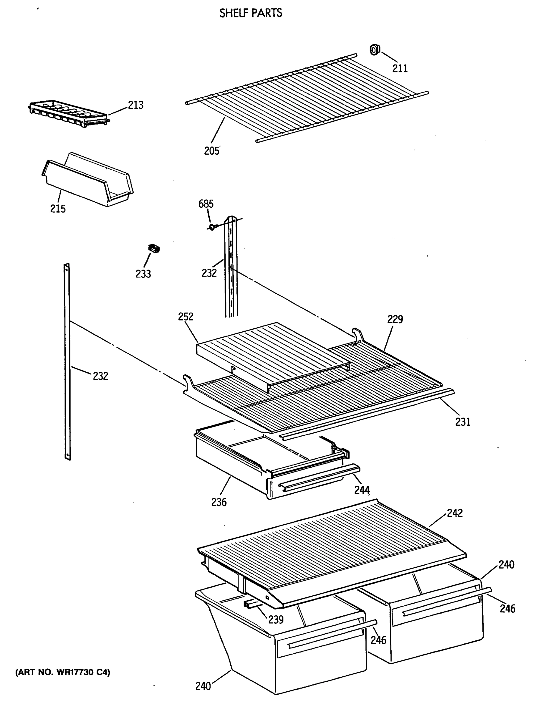 SHELF PARTS