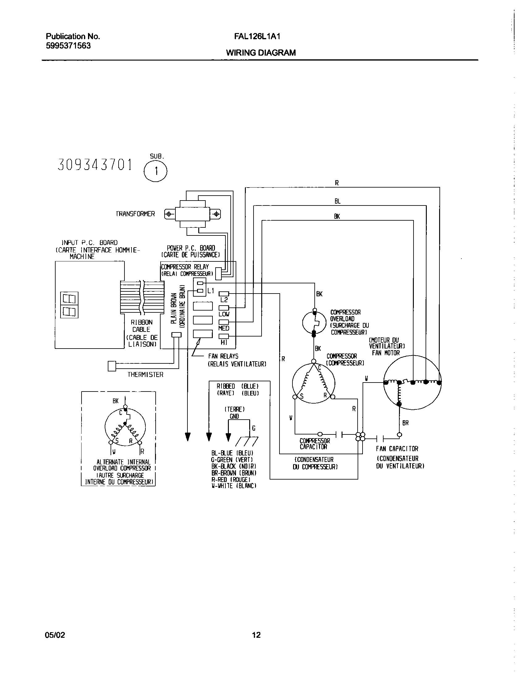 12 - WIRING DIAGRAM