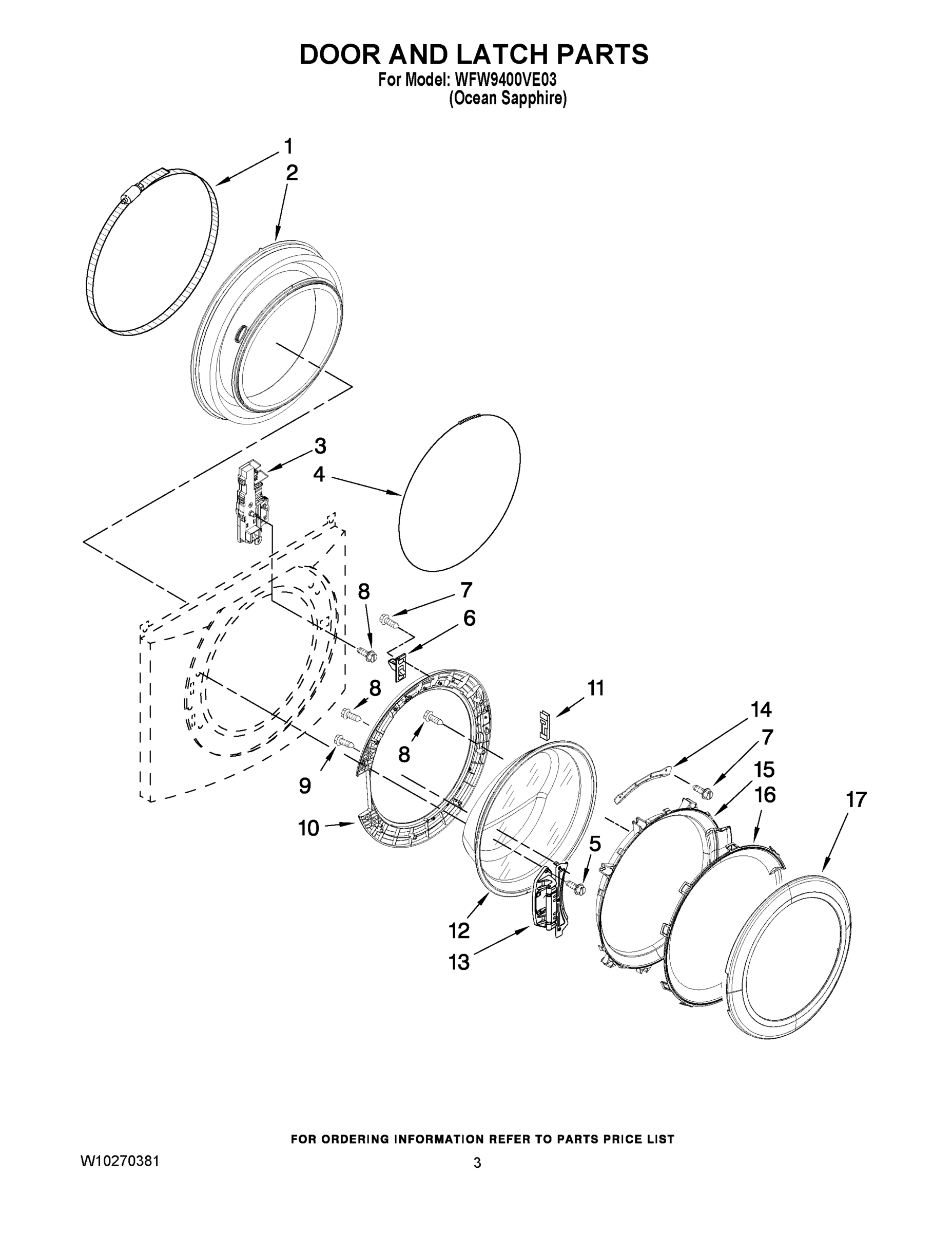 02 - DOOR AND LATCH PARTS