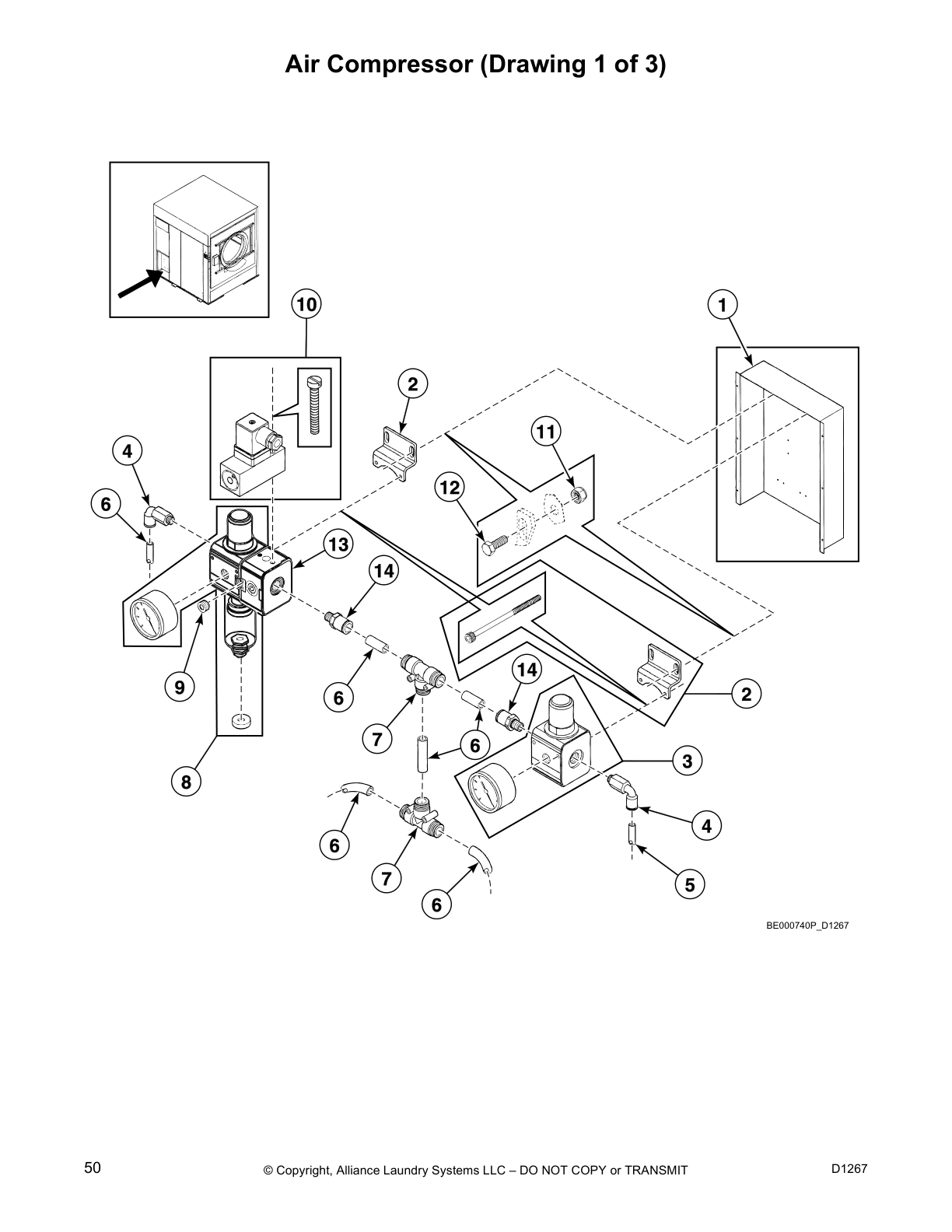 Air Compressor (Drawing 1 of 3)