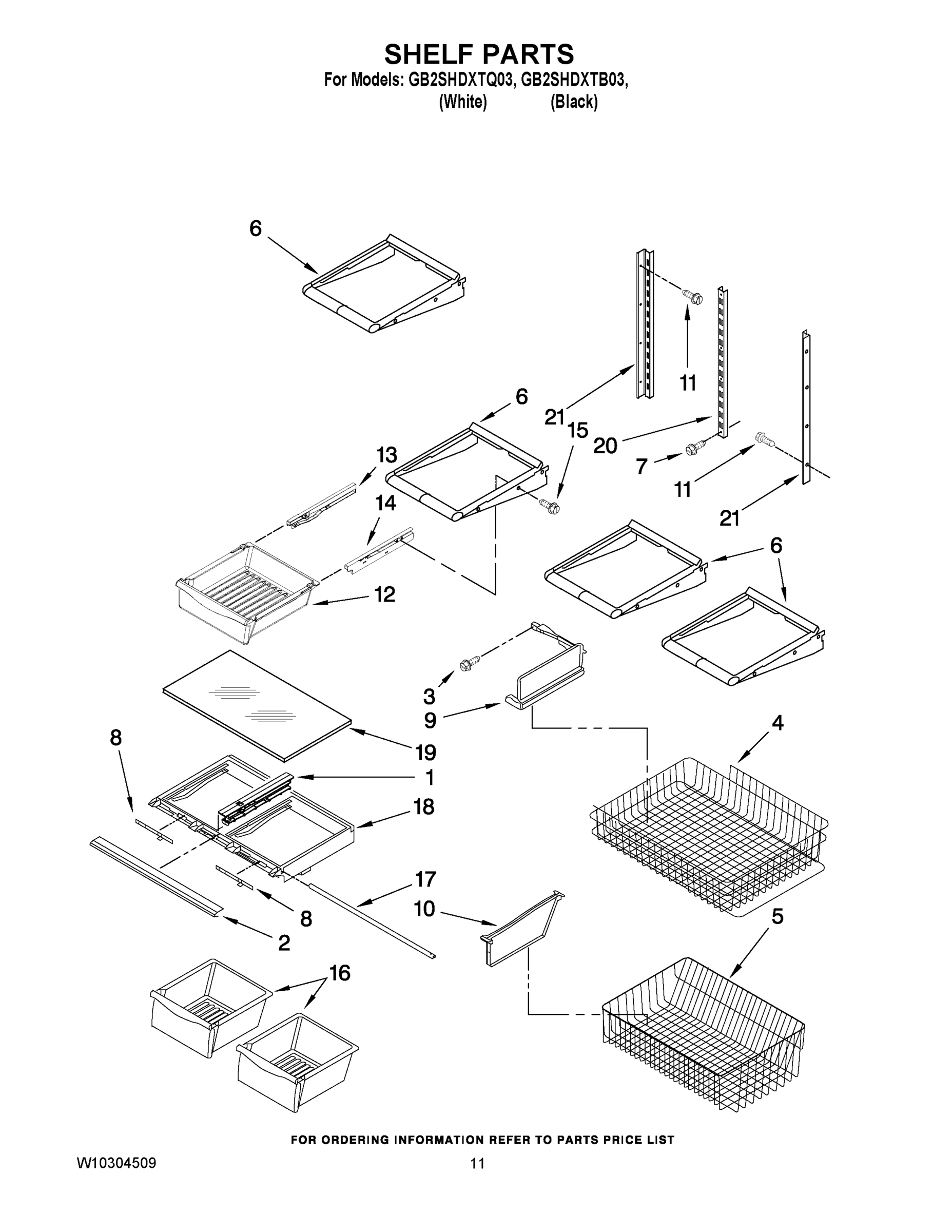 07 - SHELF PARTS