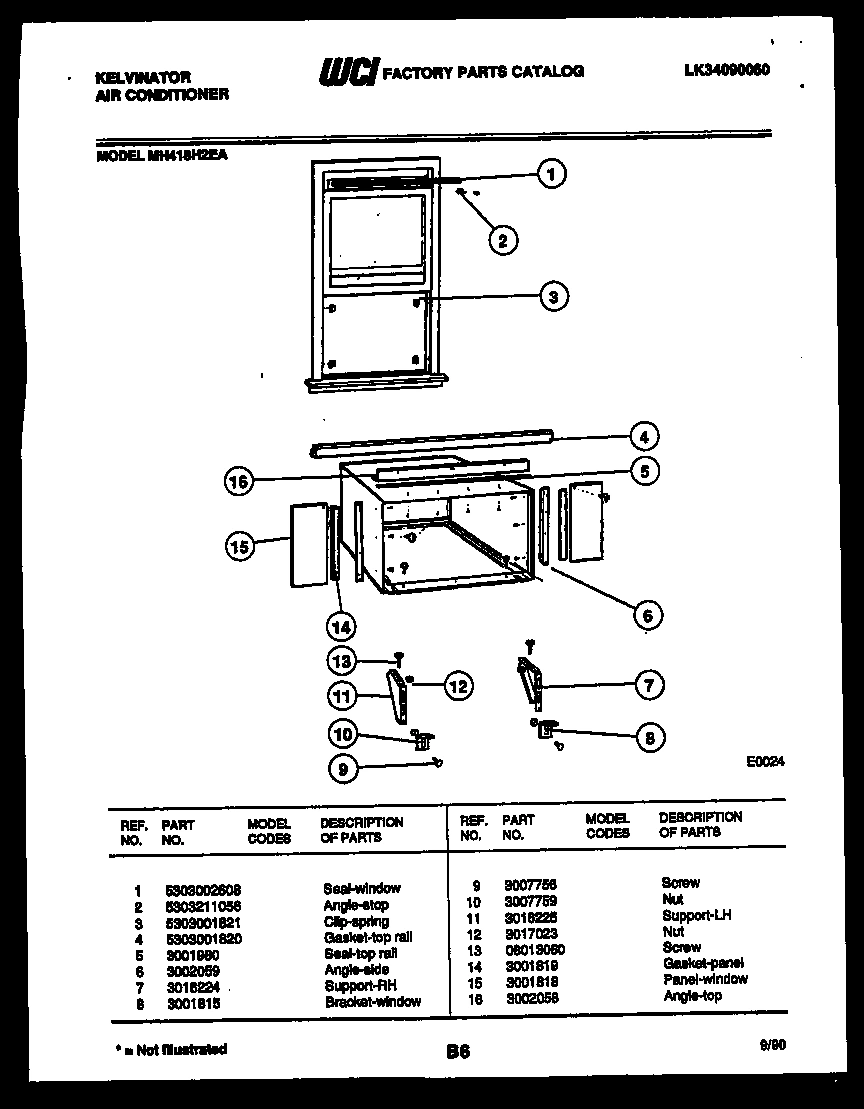 06 - CABINET AND INSTALLATION PARTS