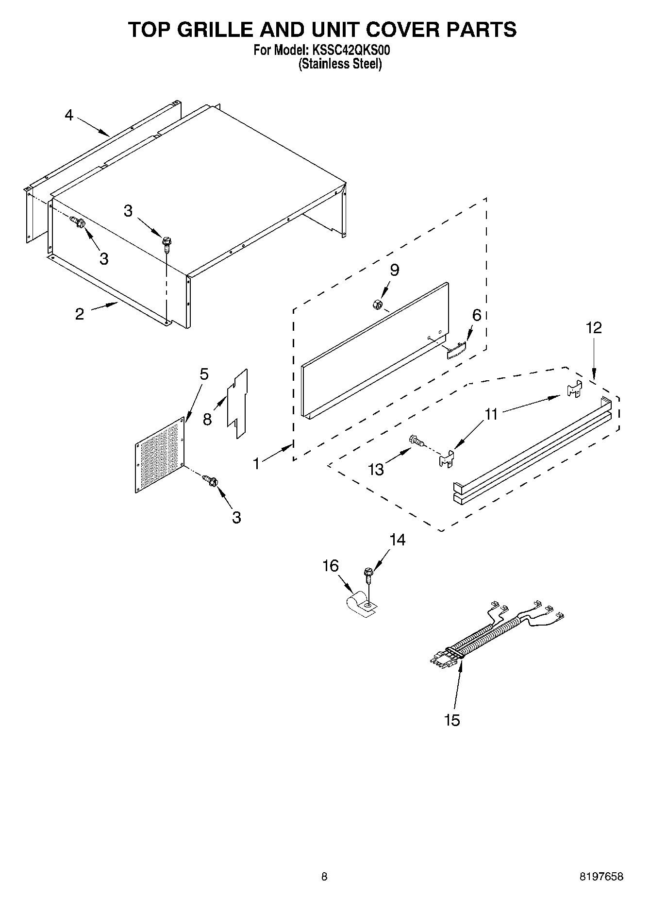 06 - TOP GRILLE & UNIT COVER