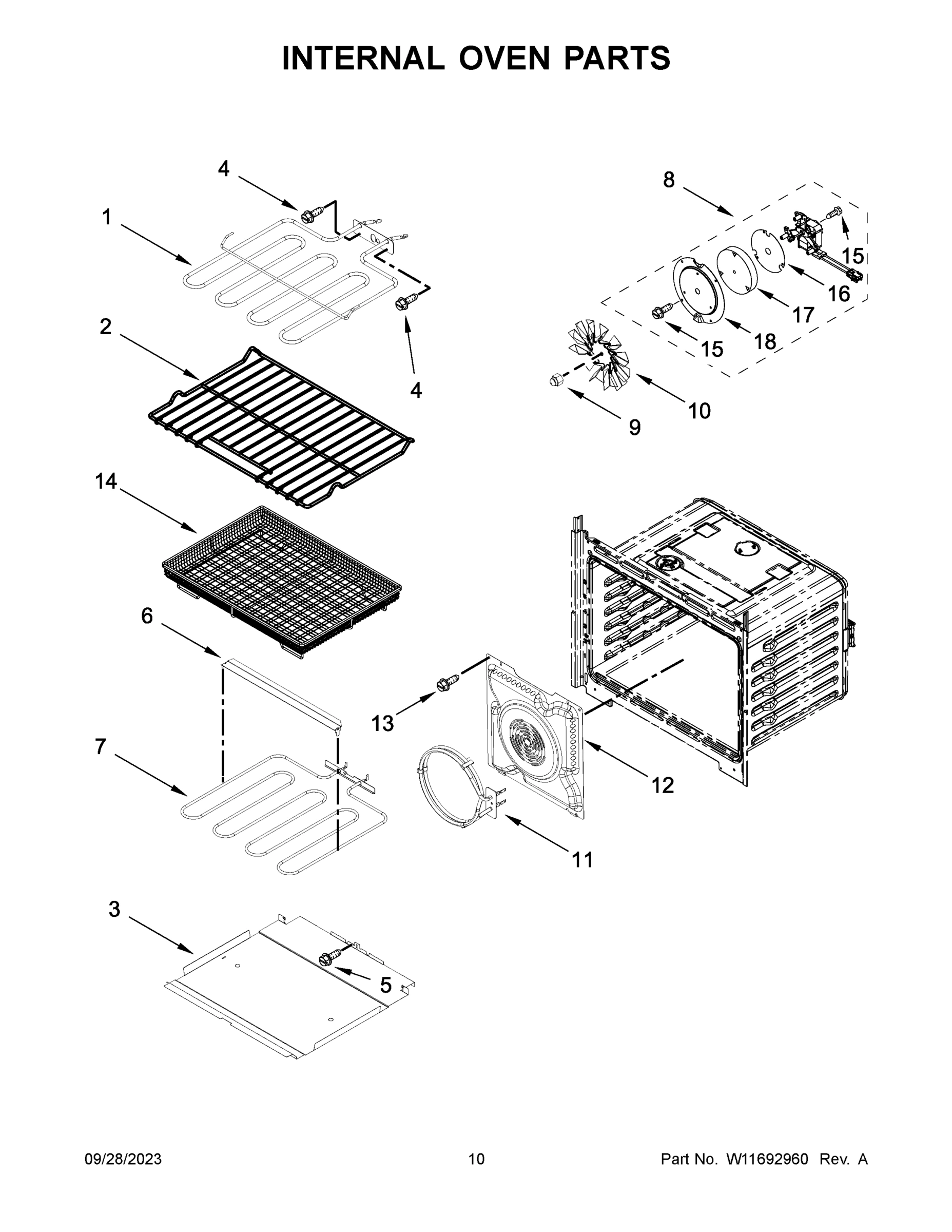 06 - INTERNAL OVEN PARTS