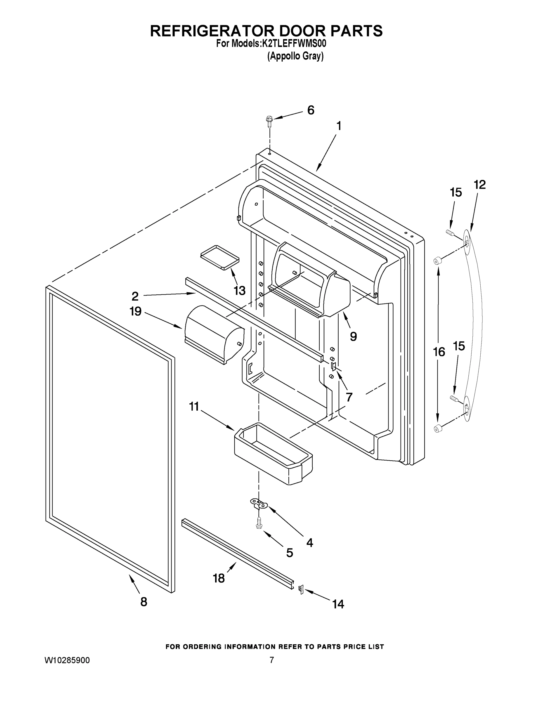 05 - REFRIGERATOR DOOR PARTS