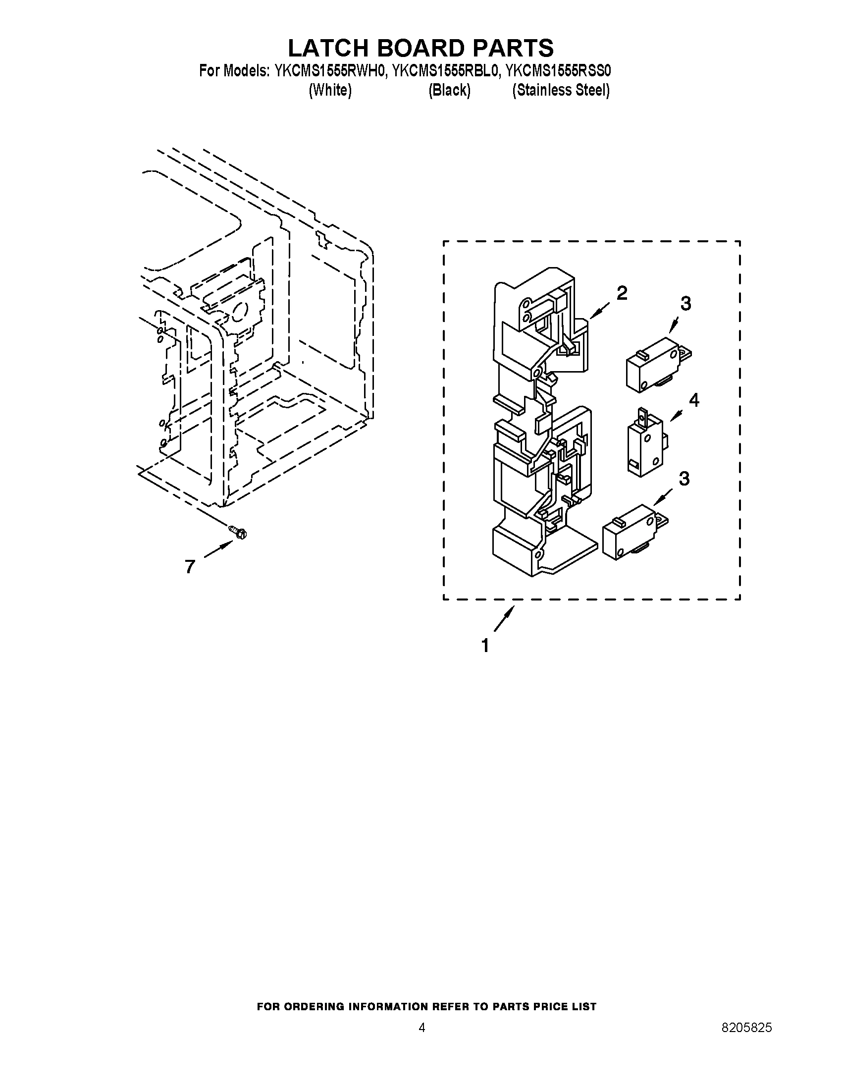 04 - LATCH BOARD PARTS