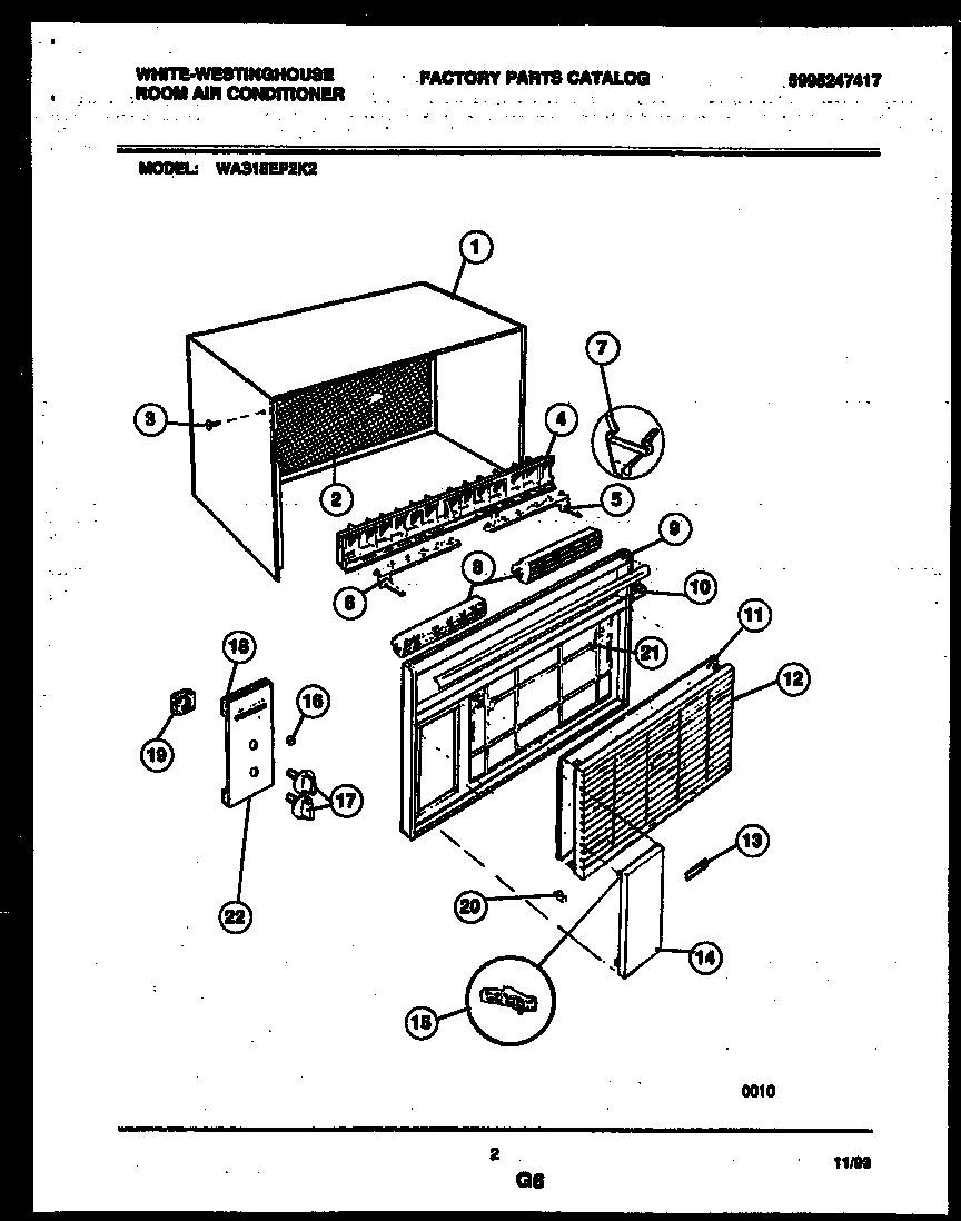 02 - CABINET PARTS