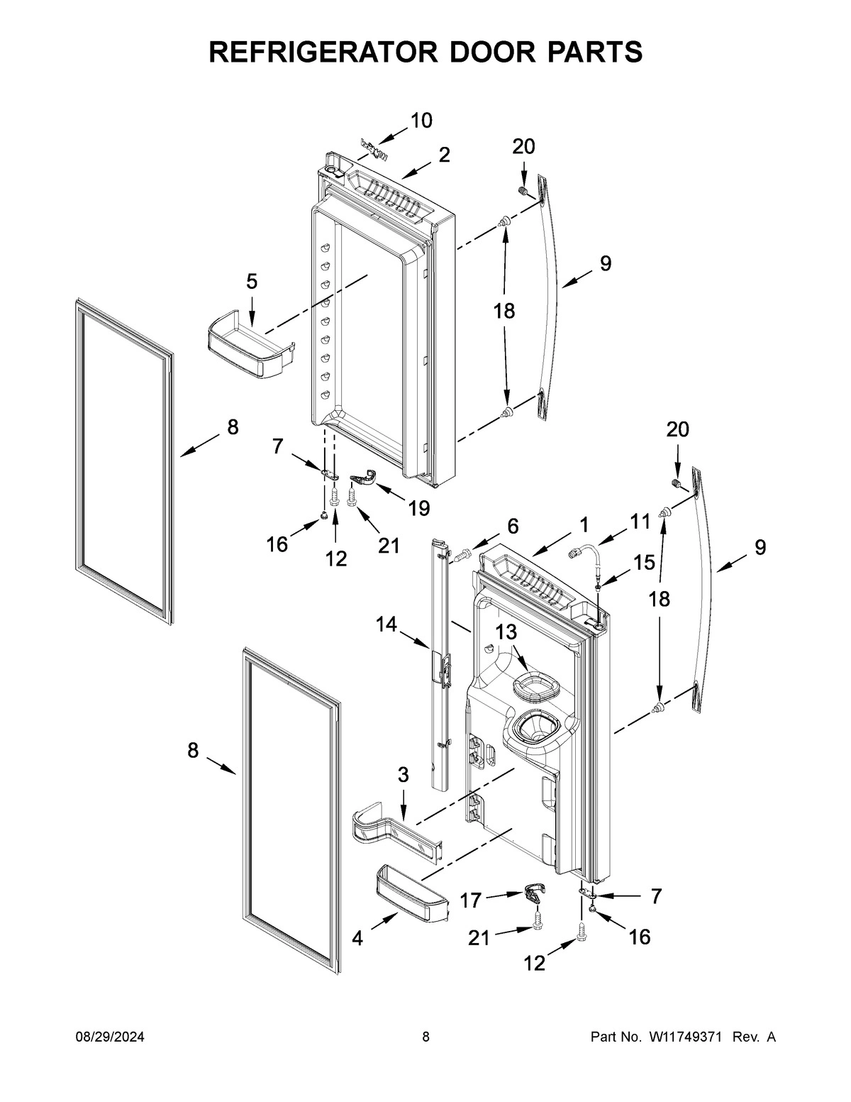 05 - REFRIGERATOR DOOR PARTS