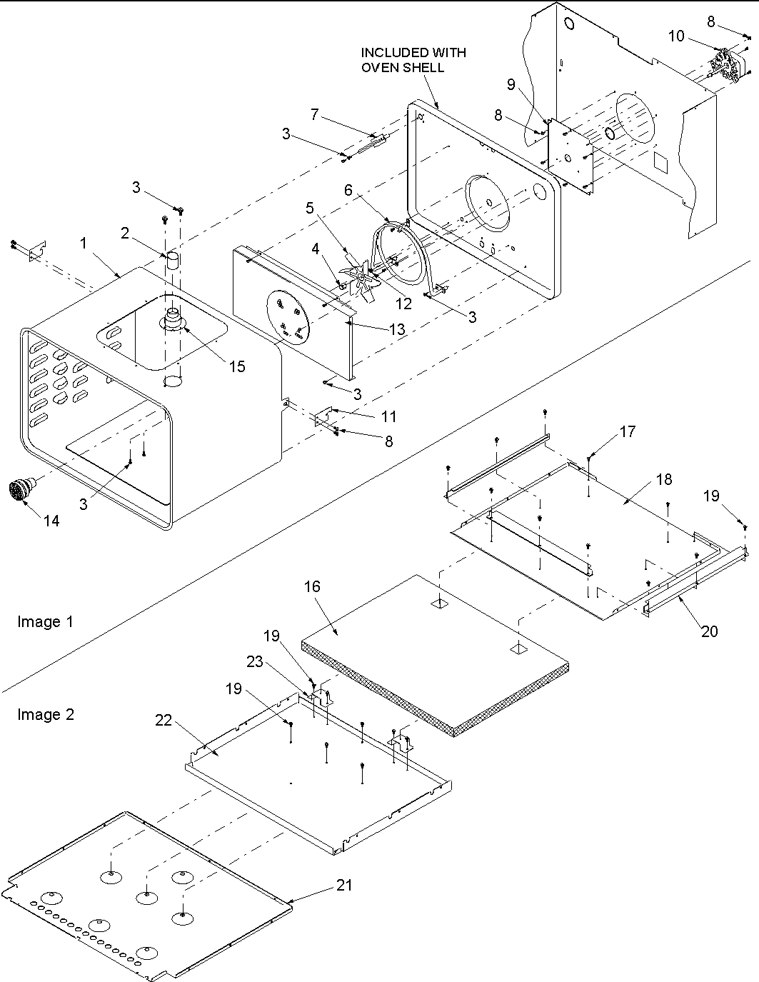 04 - Oven Assy/Bottom Insulation