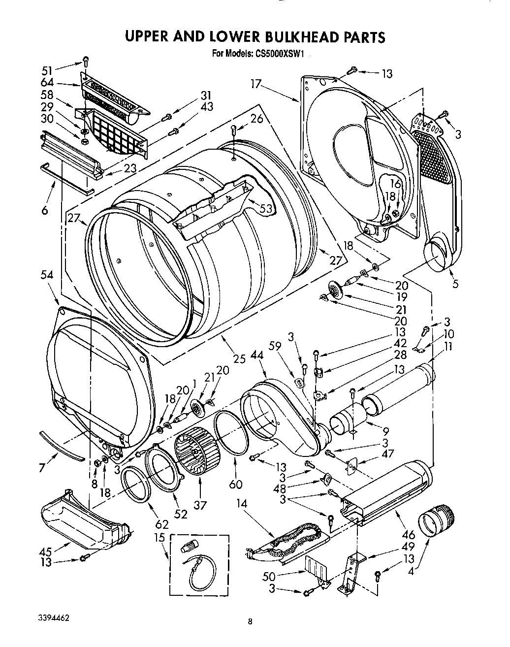 05 - UPPER AND LOWER BULKHEAD, LIT/OPTIONAL