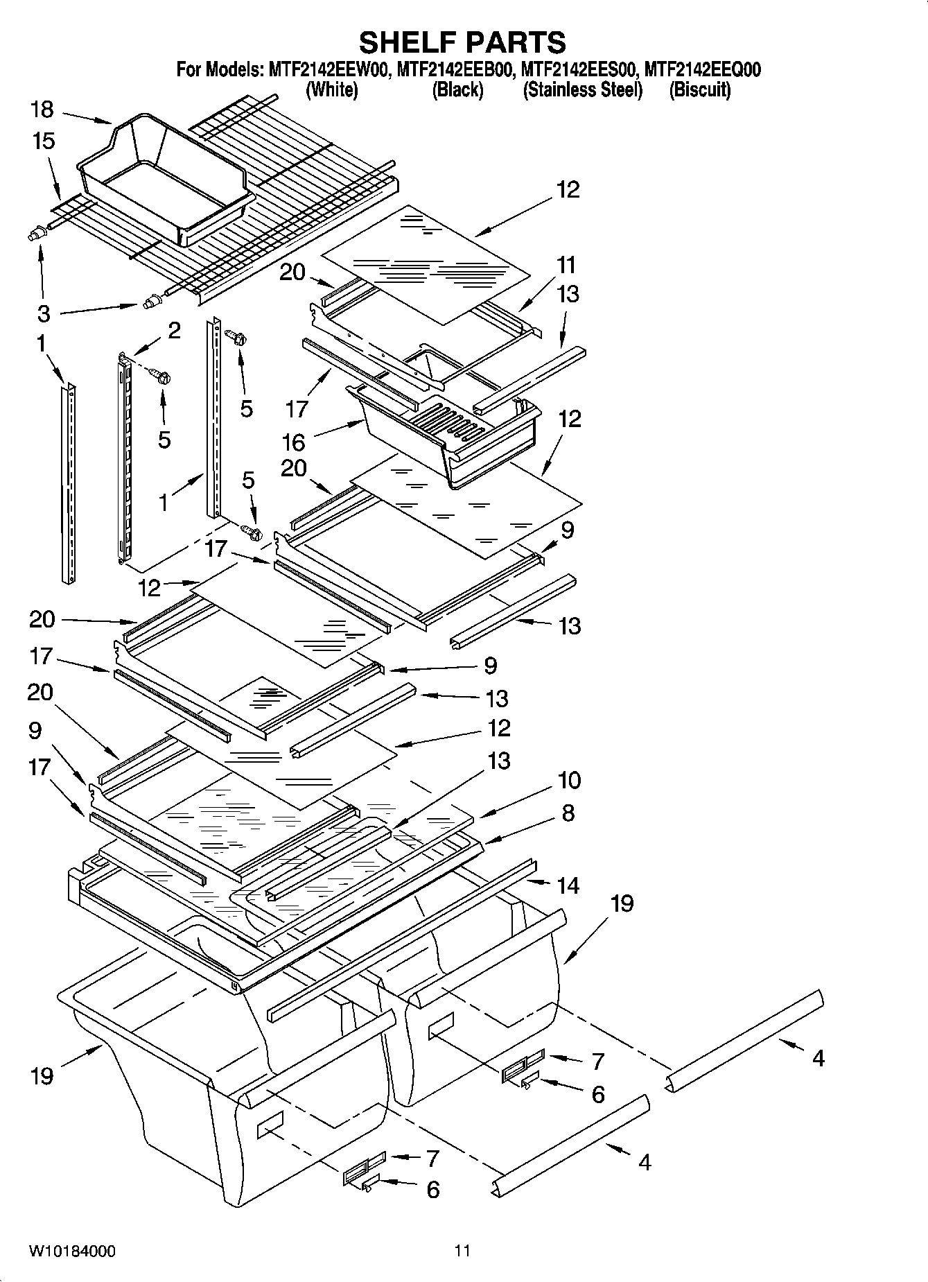 06 - SHELF PARTS, OPTIONAL PARTS