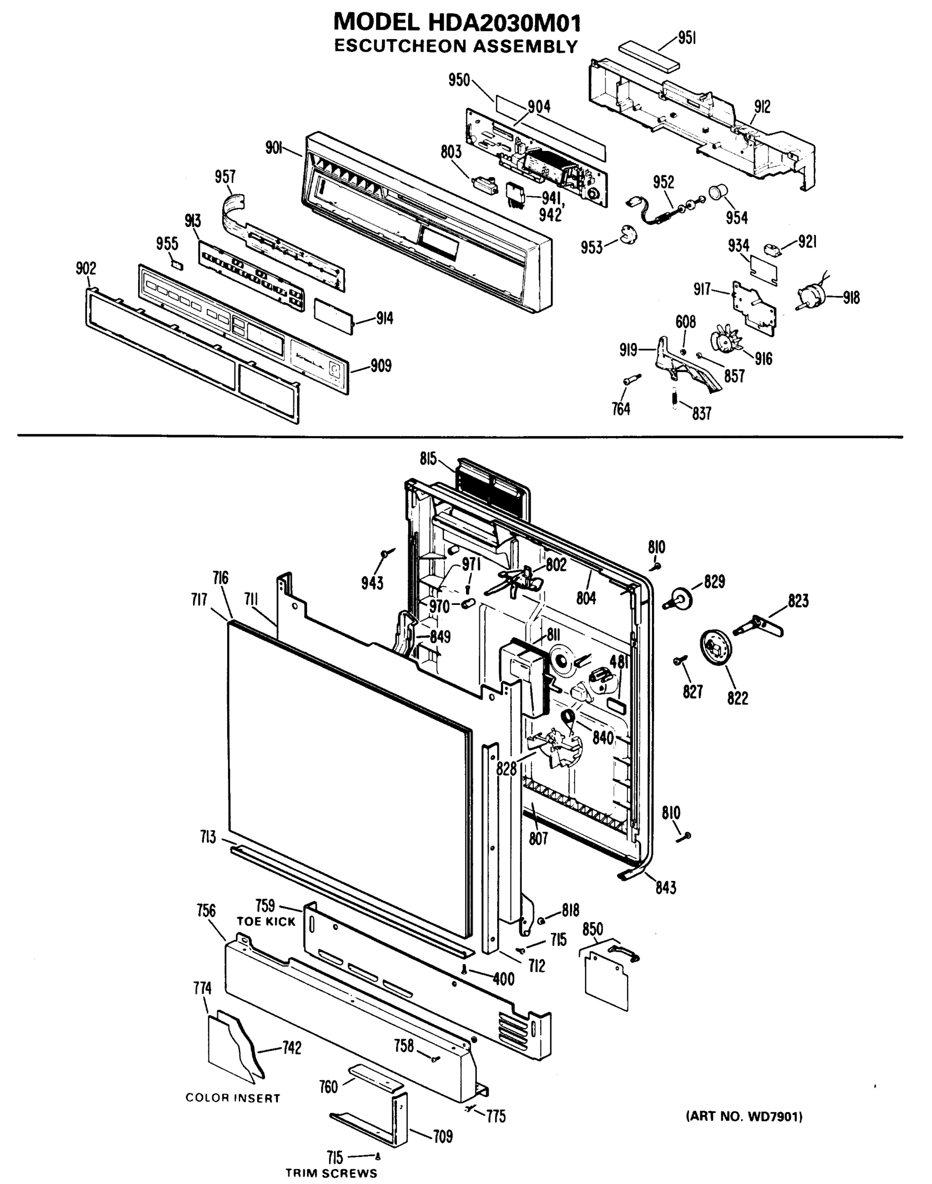 ESCUTCHEON ASSEMBLY