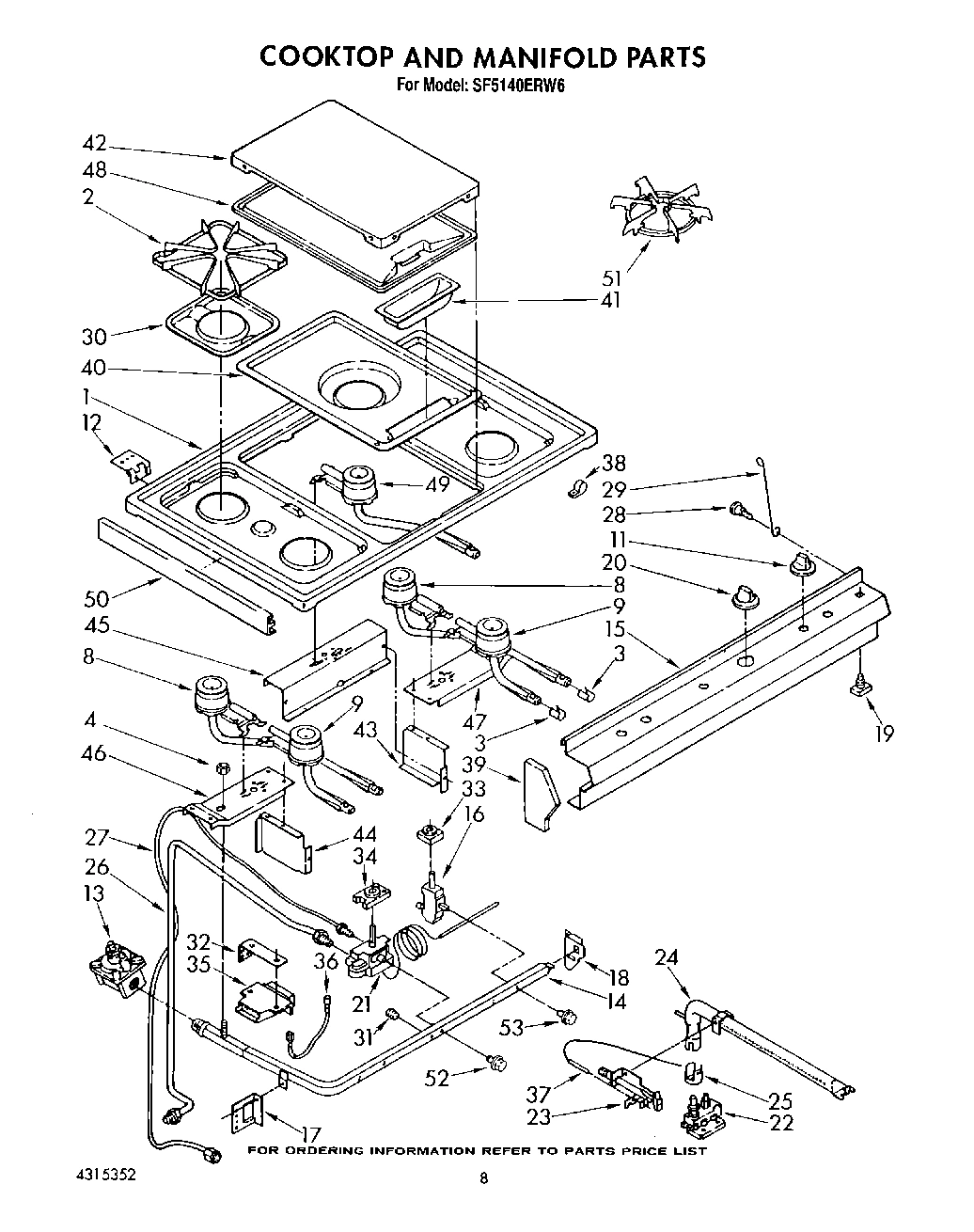 07 - COOKTOP AND MANIFOLD, LIT/OPTIONAL