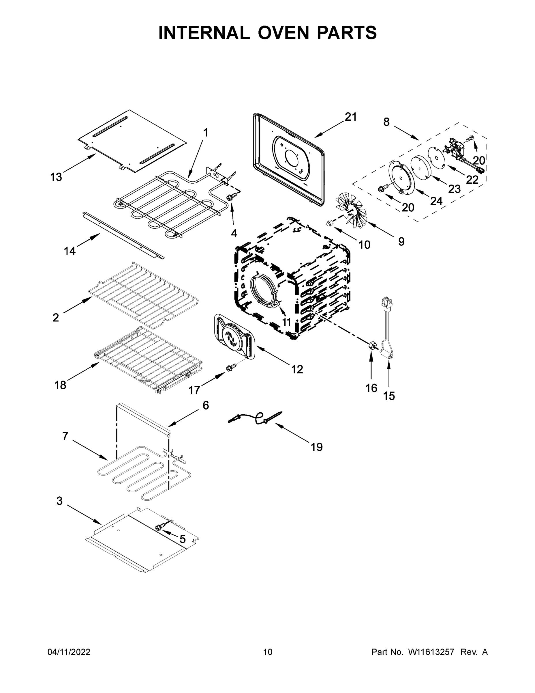 06 - INTERNAL OVEN PARTS